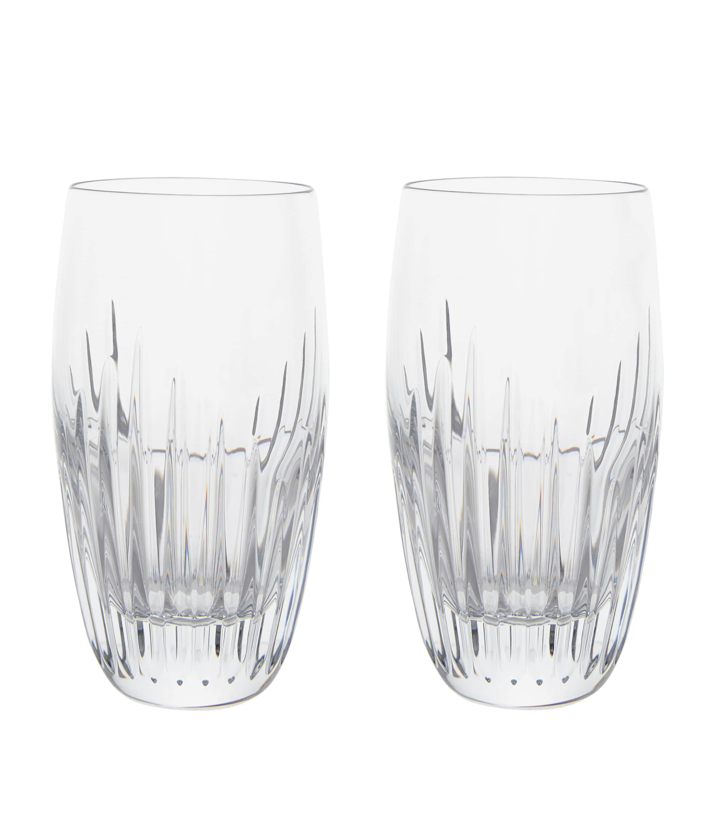 Baccarat Set Of 2 Massena Highball Glasses