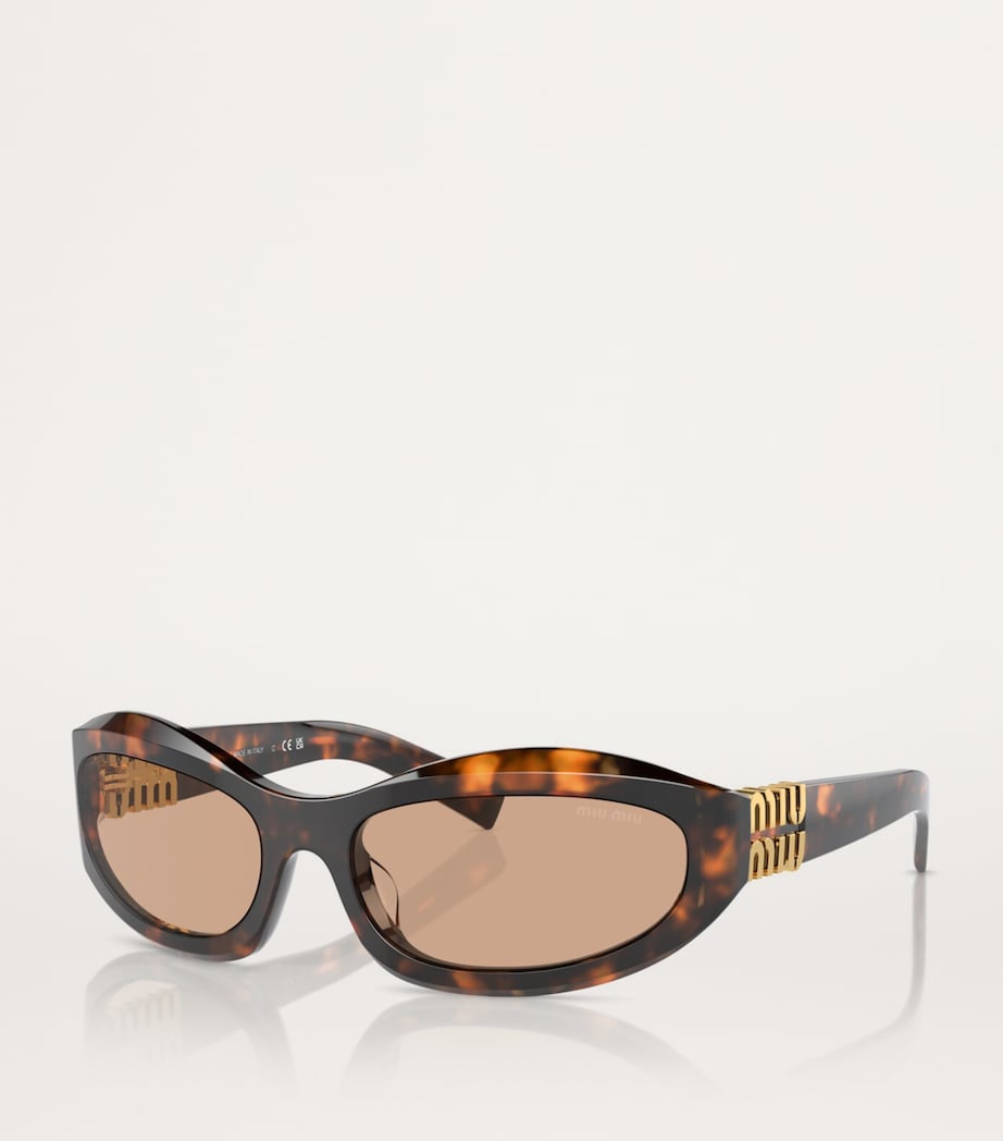Acetate Cat Eye MU14ZS Sunglasses 14L90H Image 2