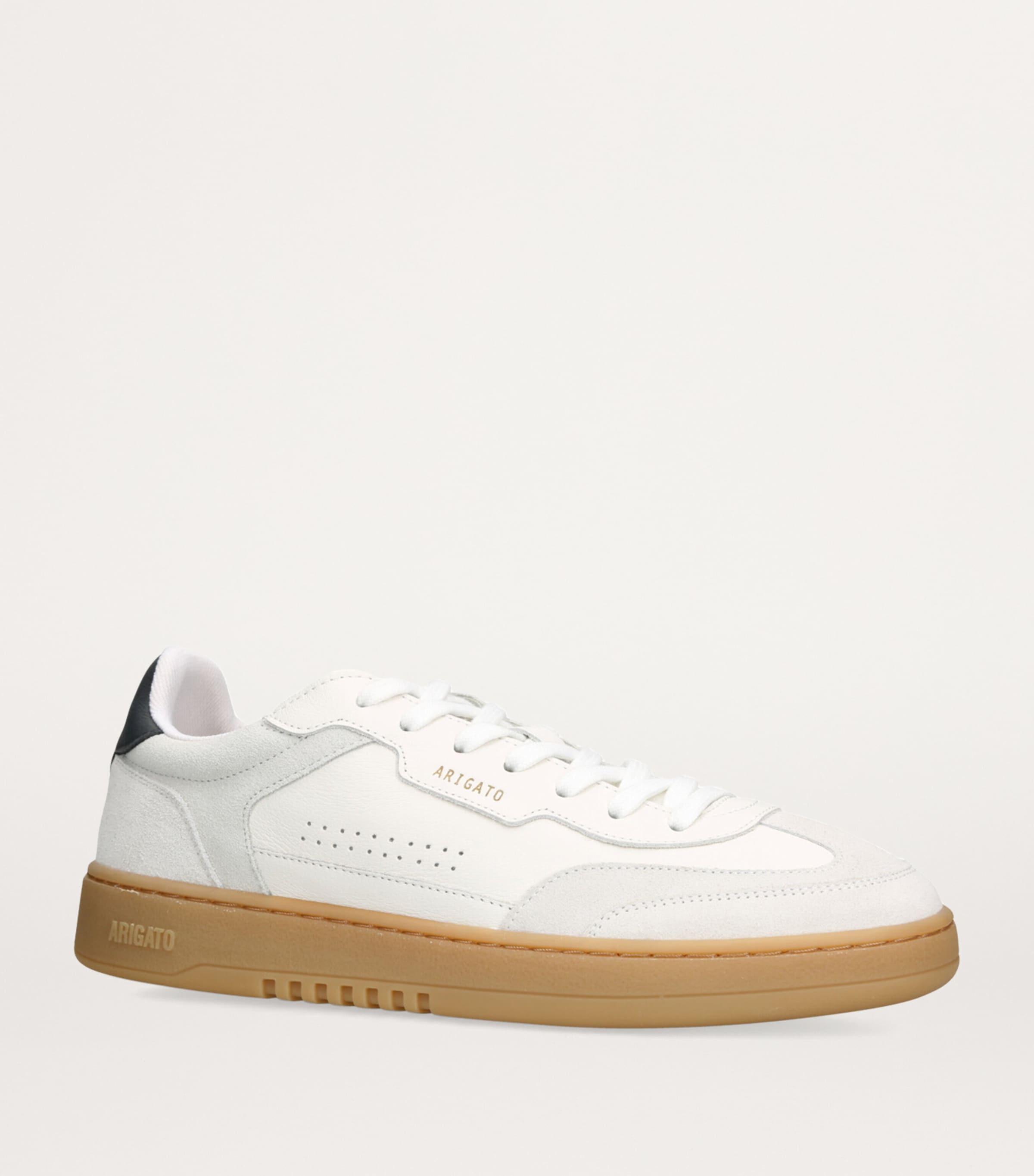 Leather Dice T-Toe Sneakers WHITE Image 3