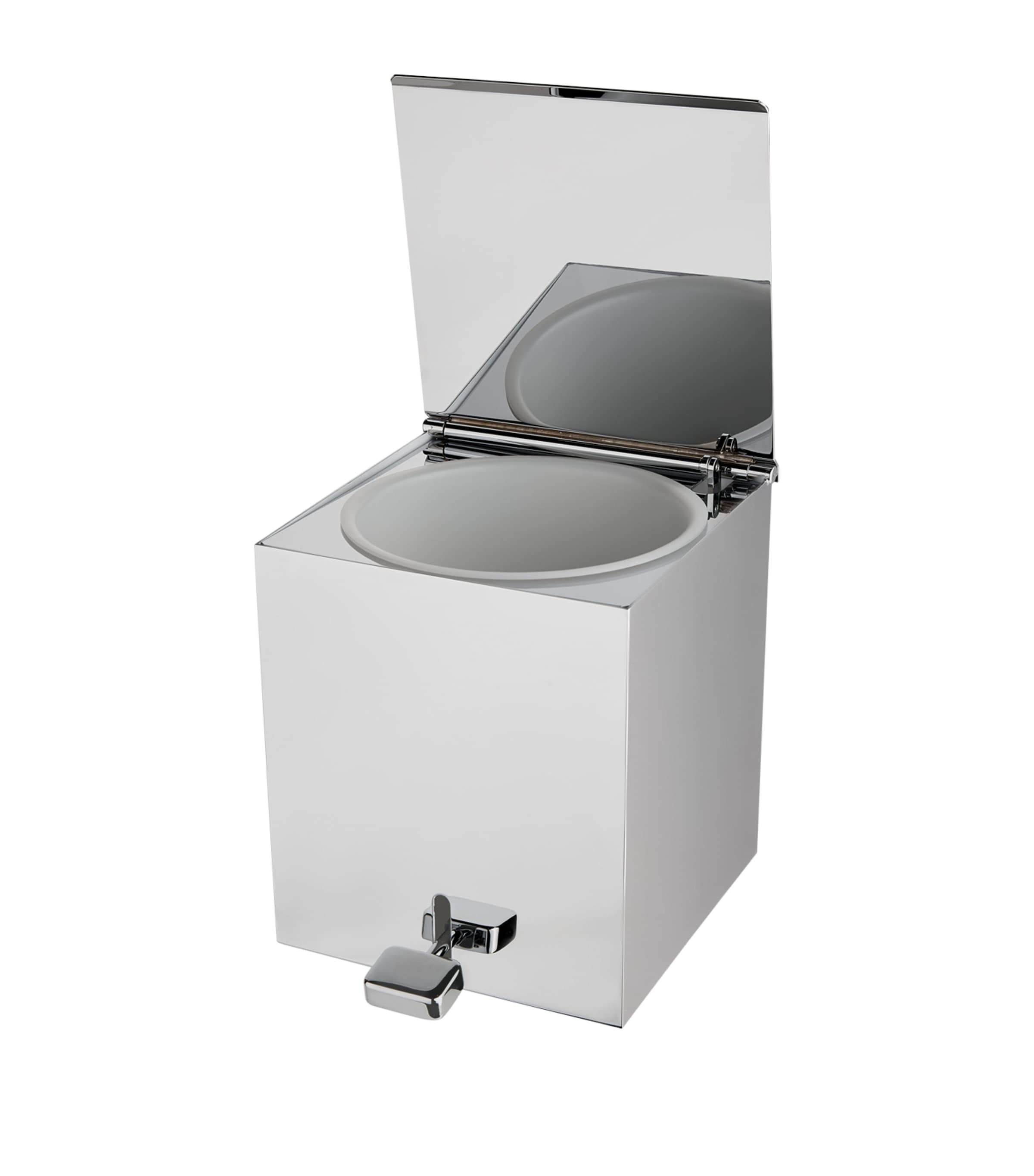 Chrome Square Pedal Bin CR CHROME Image 2