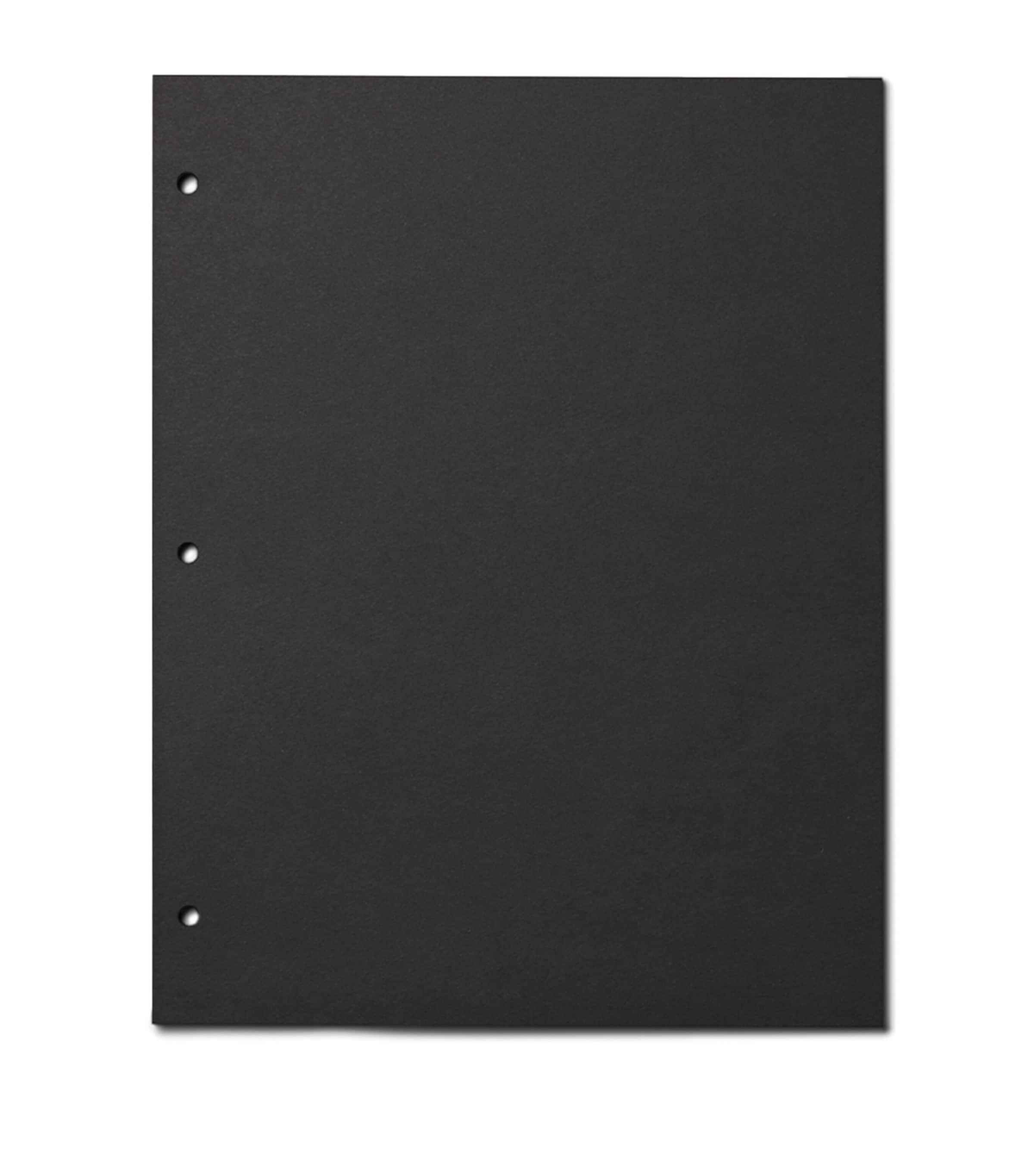 Printworks Large Photo Album Paper (Pack of 10) Black Image 2