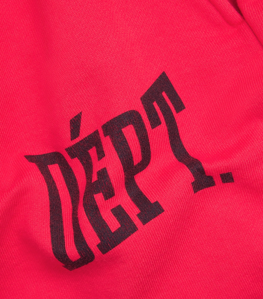 GALLERY DEPT. Mens Cotton Team Sweatpants Red Image 5