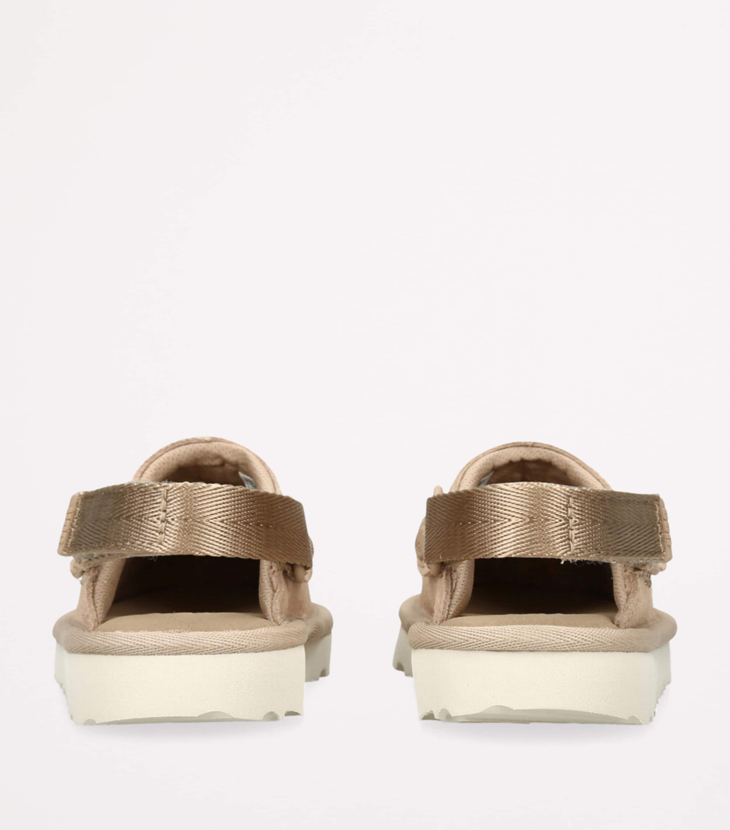 Suede Goldenglow Clogs TAN Image 2