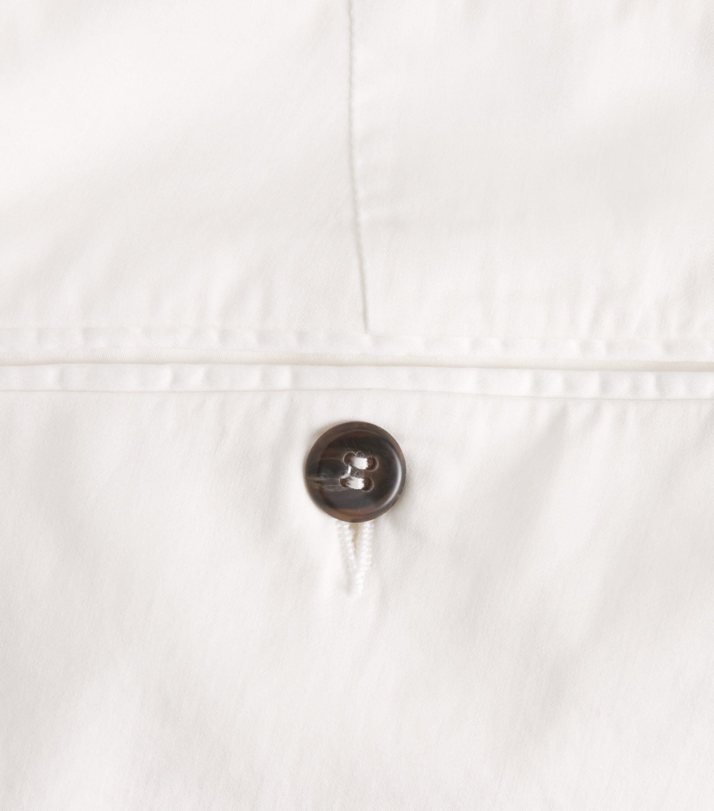 Eleventy Mens Cotton-Silk Chinos Bianco Image 6