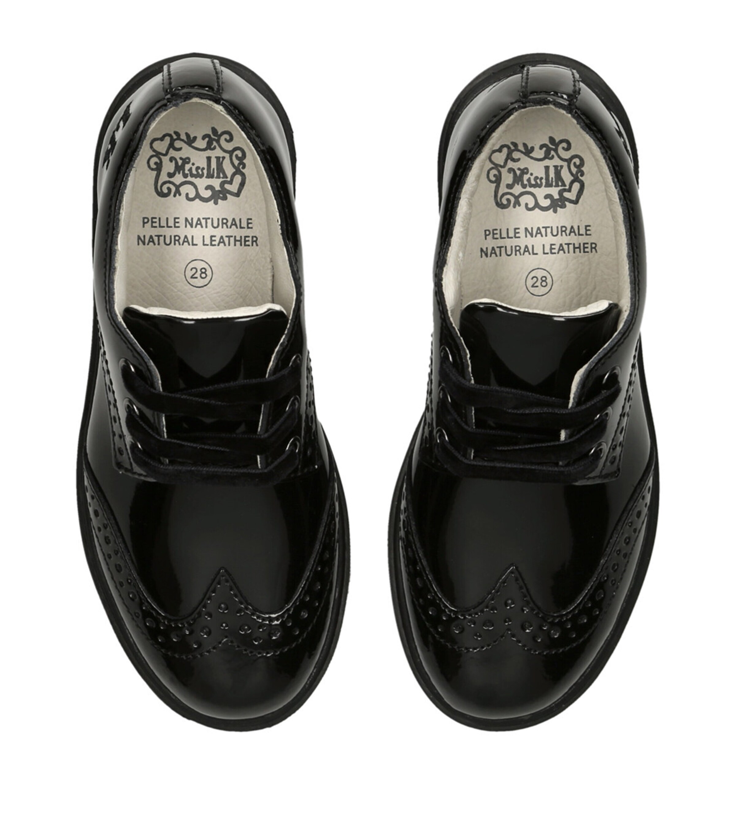 Lelli Kelly Patent Leather Dara Shoes Black Image 4
