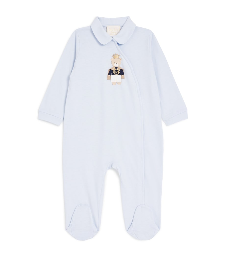 Cotton Royal Bear All-In-One (1-12 Months) A05LIGHT BLUE Image 1