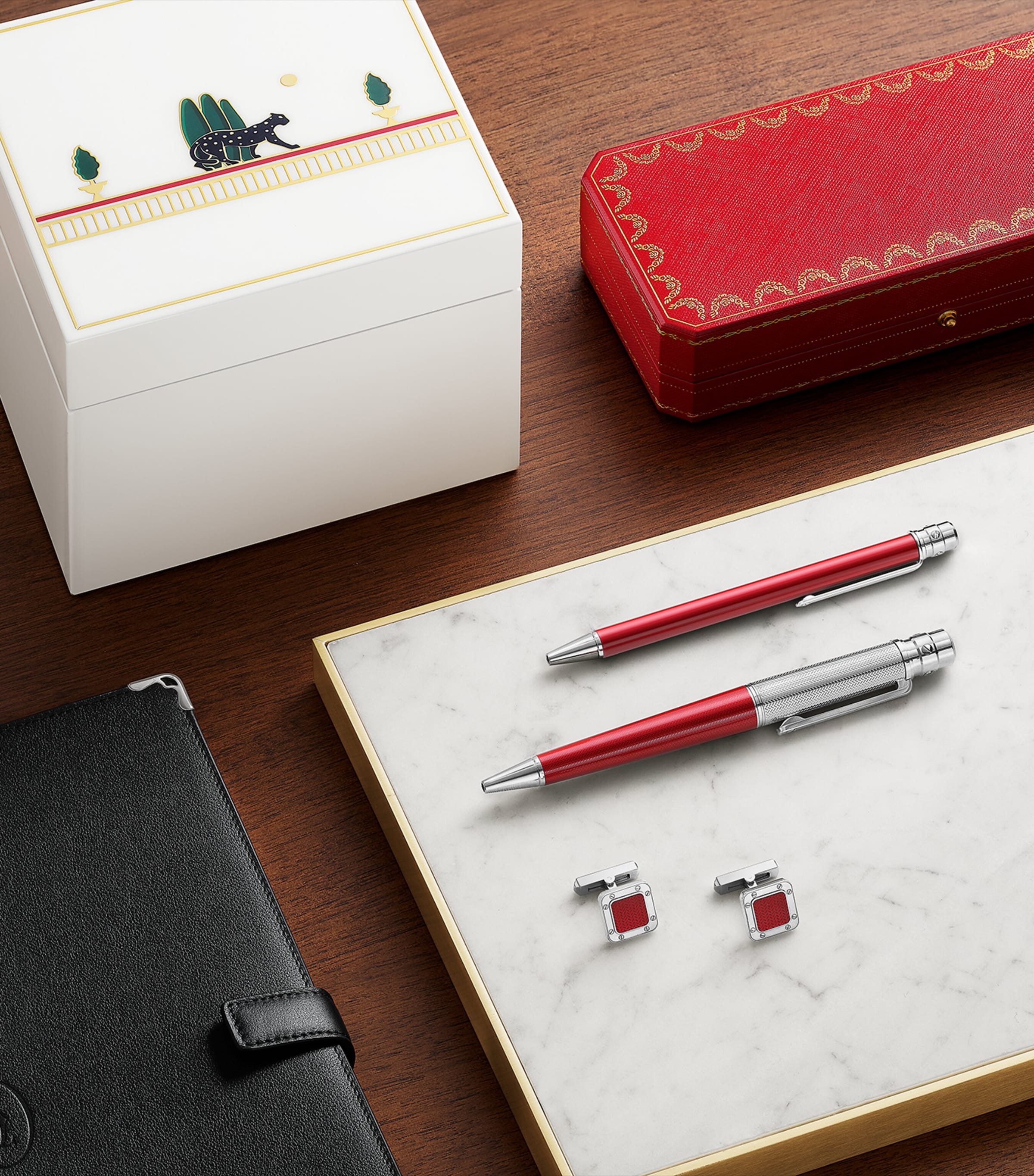 Panthère de Cartier Jewellery Box BROWN Image 2