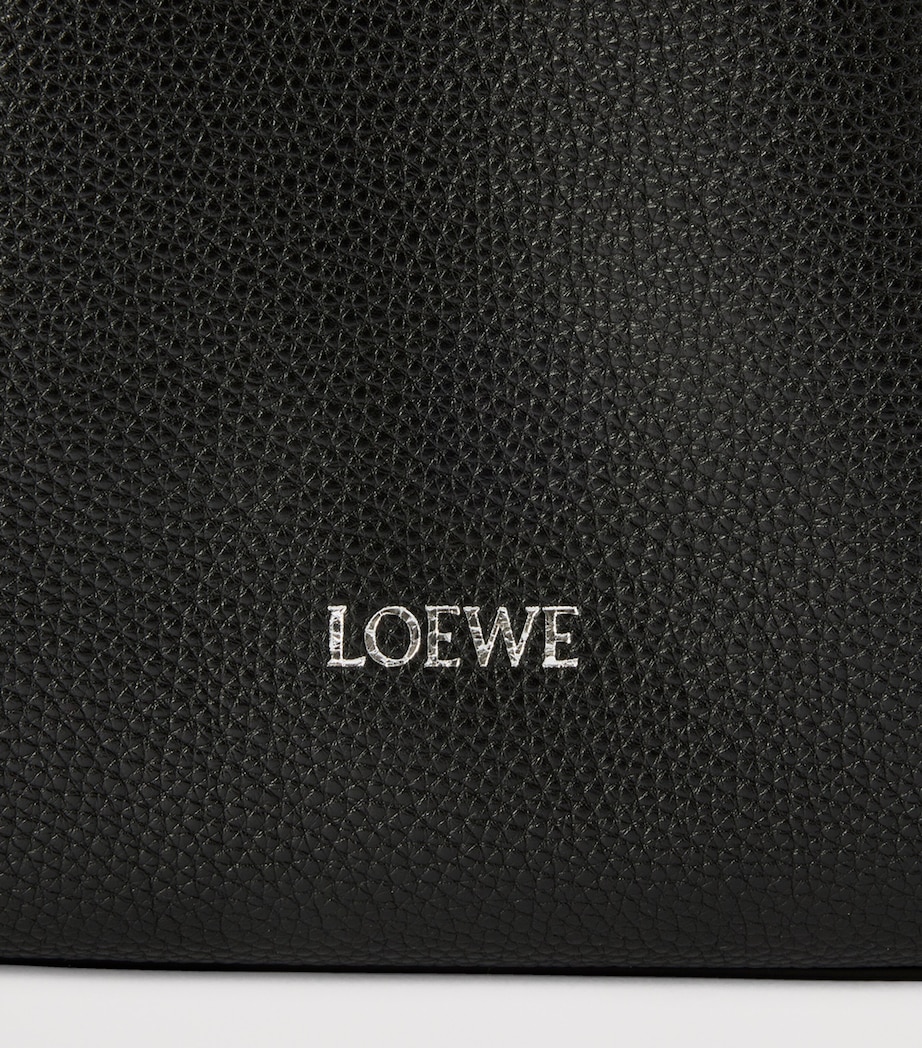 Leather Cubi Cross-Body Bag BLACK Image 6