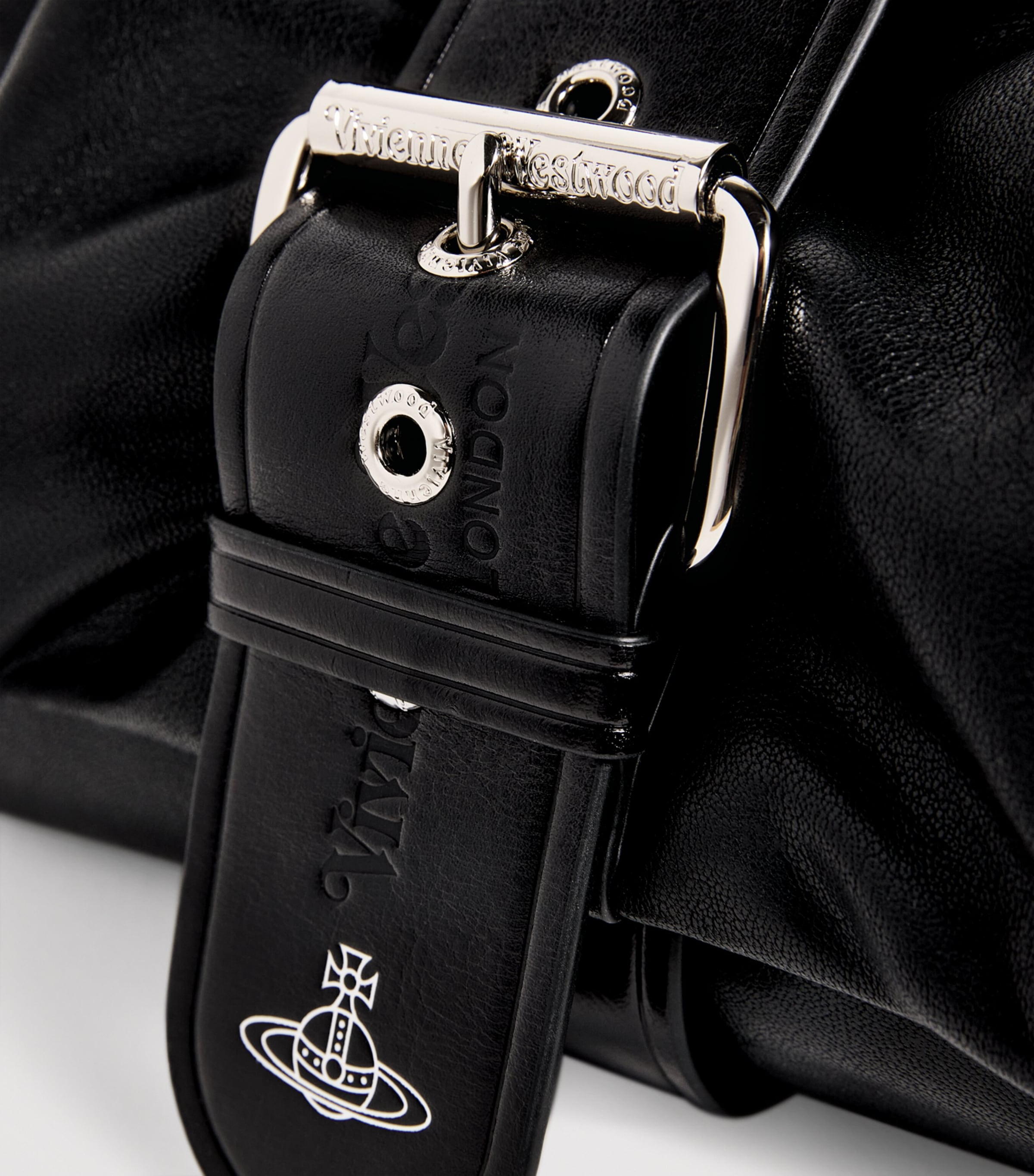 vivienne westwood バックルバレリーナ　黒　38 vivienne westwood バックルバレリーナ黒38