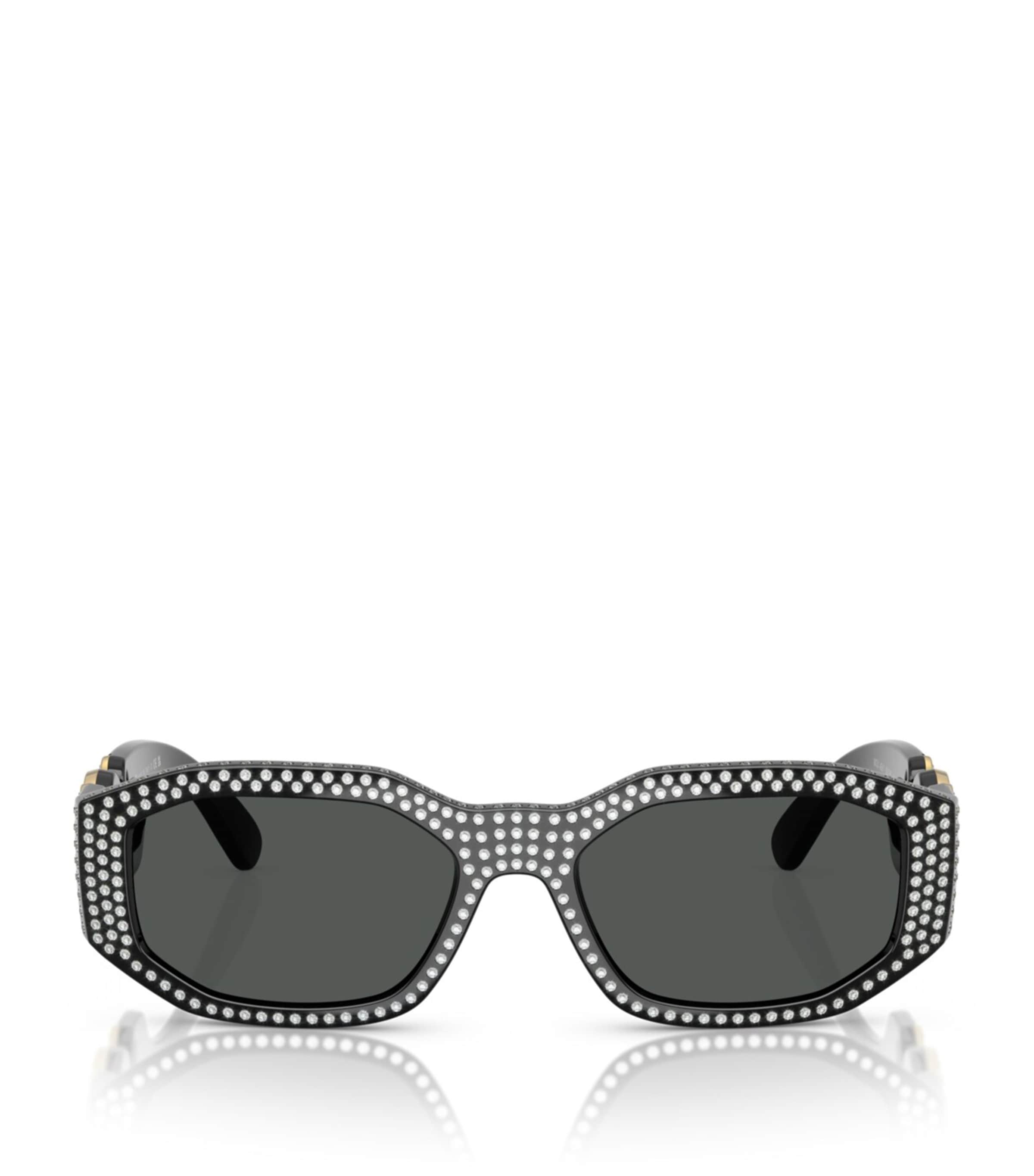 Versace Man Sunglass Ve4361 Biggie In Black