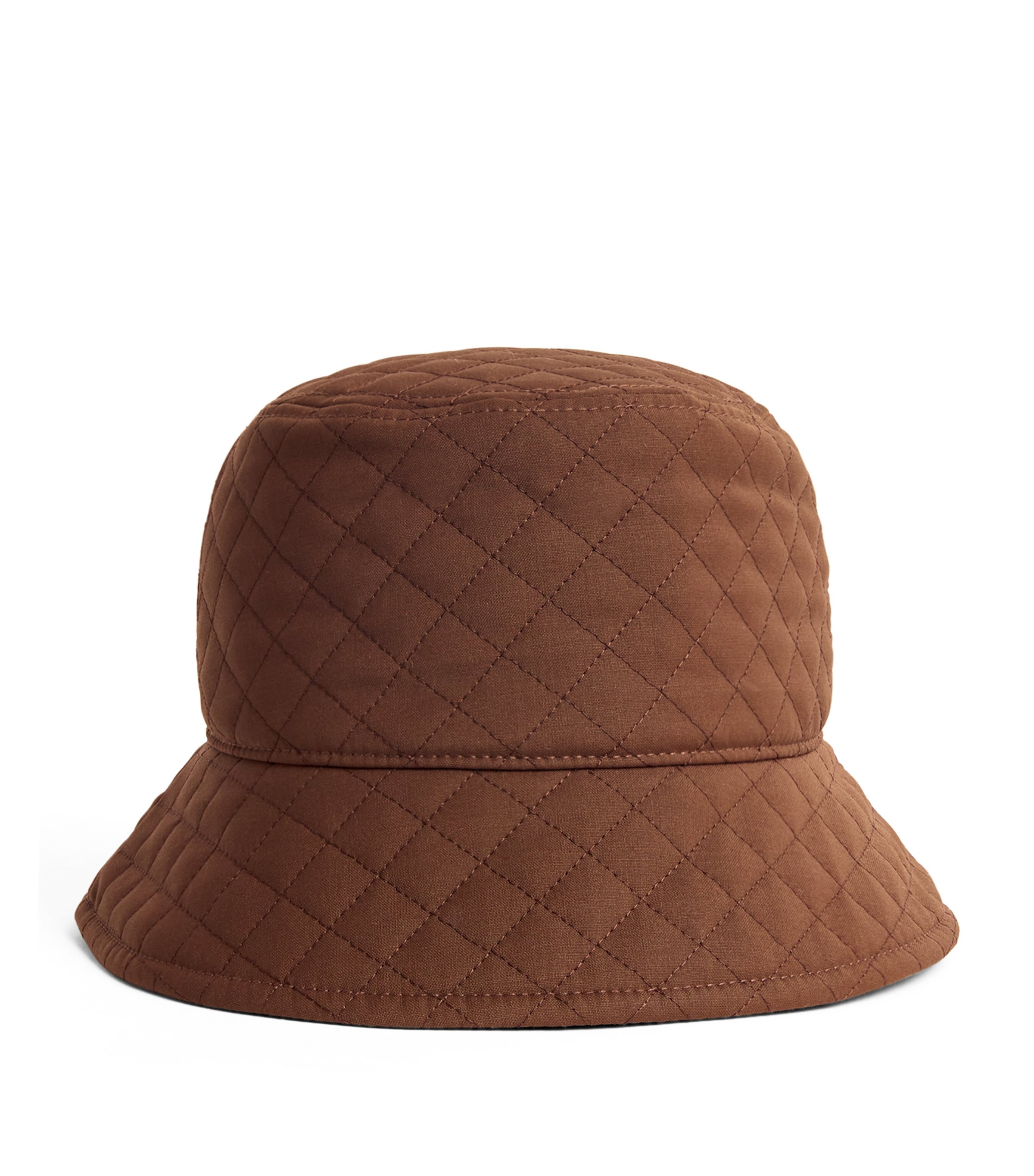 Eleventy Quilted Bucket Hat In Brown