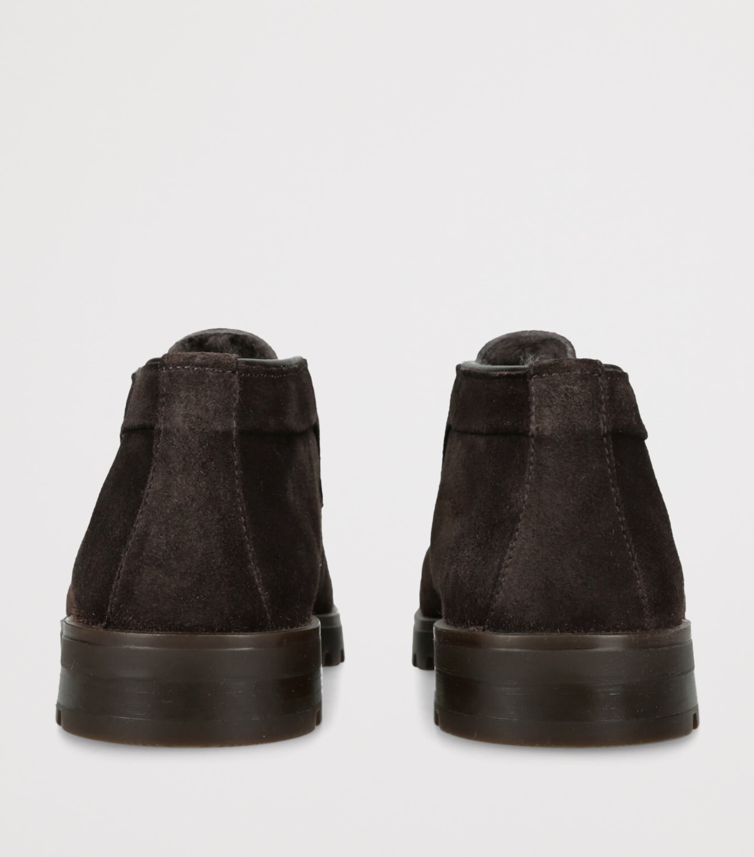 Suede Detroit Desert Boots DARK BROWN Image 2