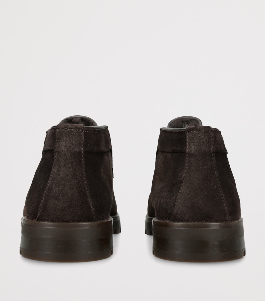 Suede Detroit Desert Boots DARK BROWN Image 2