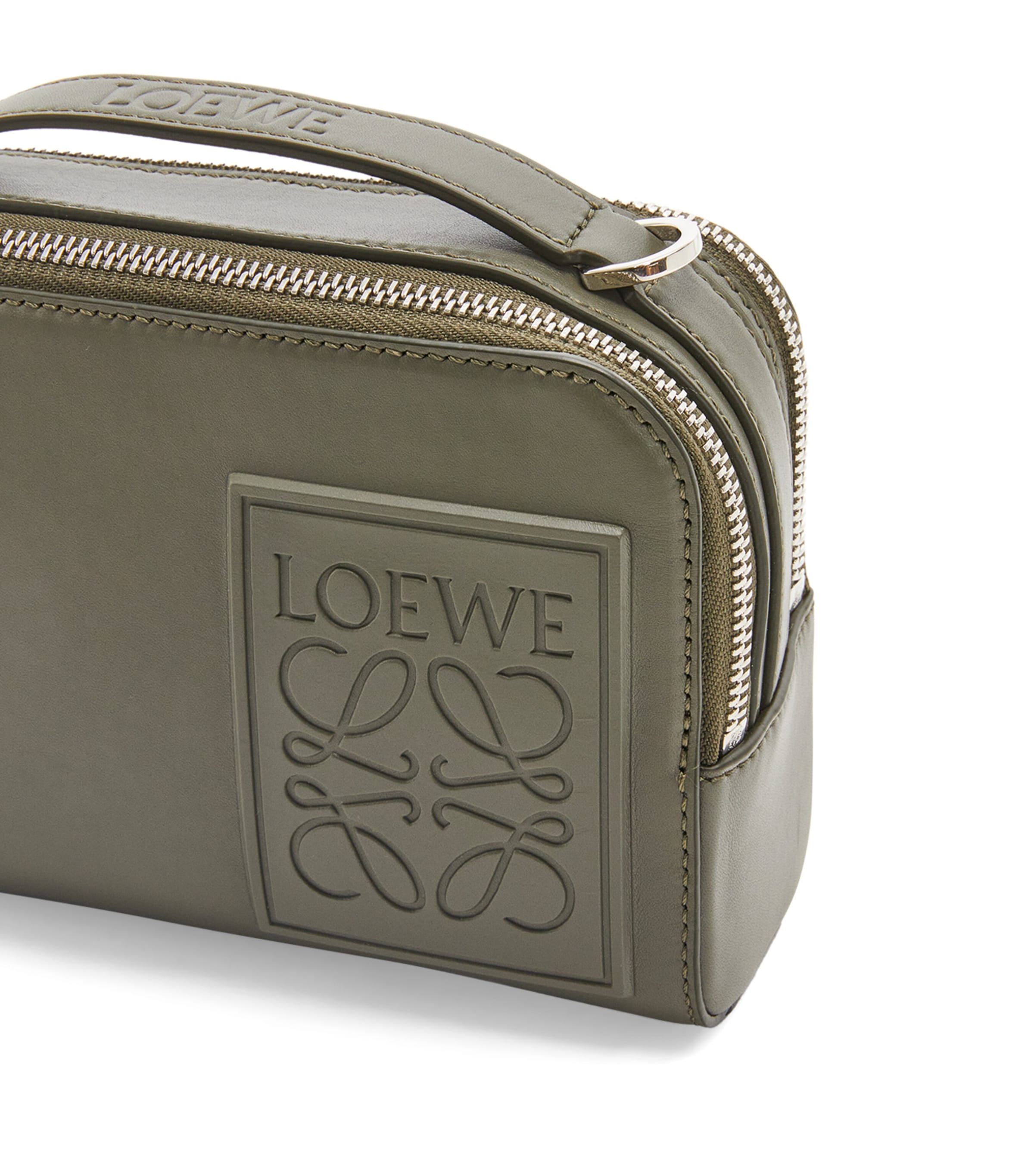 【LOEWE】MINI CAMERA CROSSBODY BAG Mini crossbody camera bag in soft grained calfskin Black - LOEWE