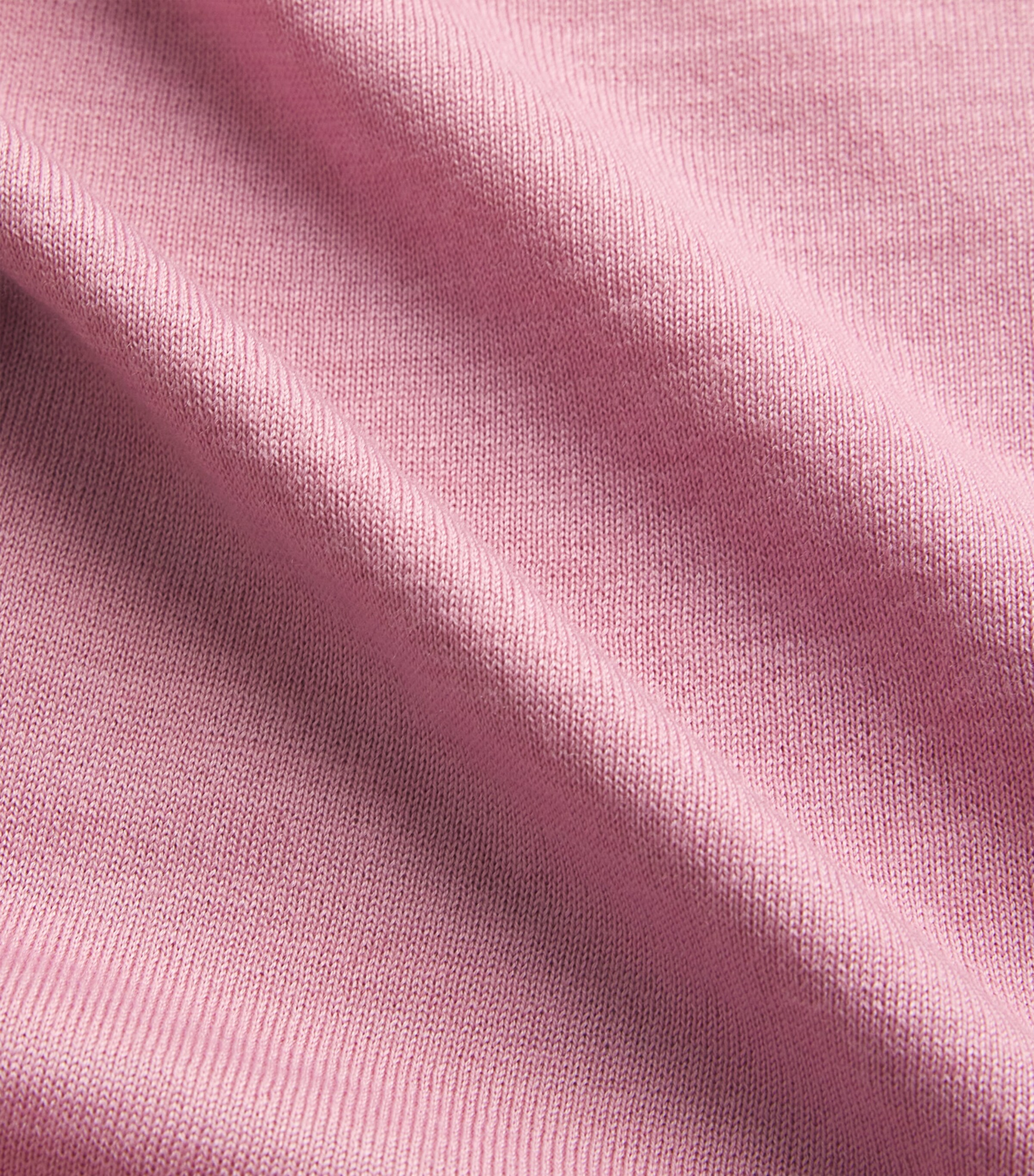 Wool-Blend Sarowan Polo Shirt ORCHID HAZE Image 5