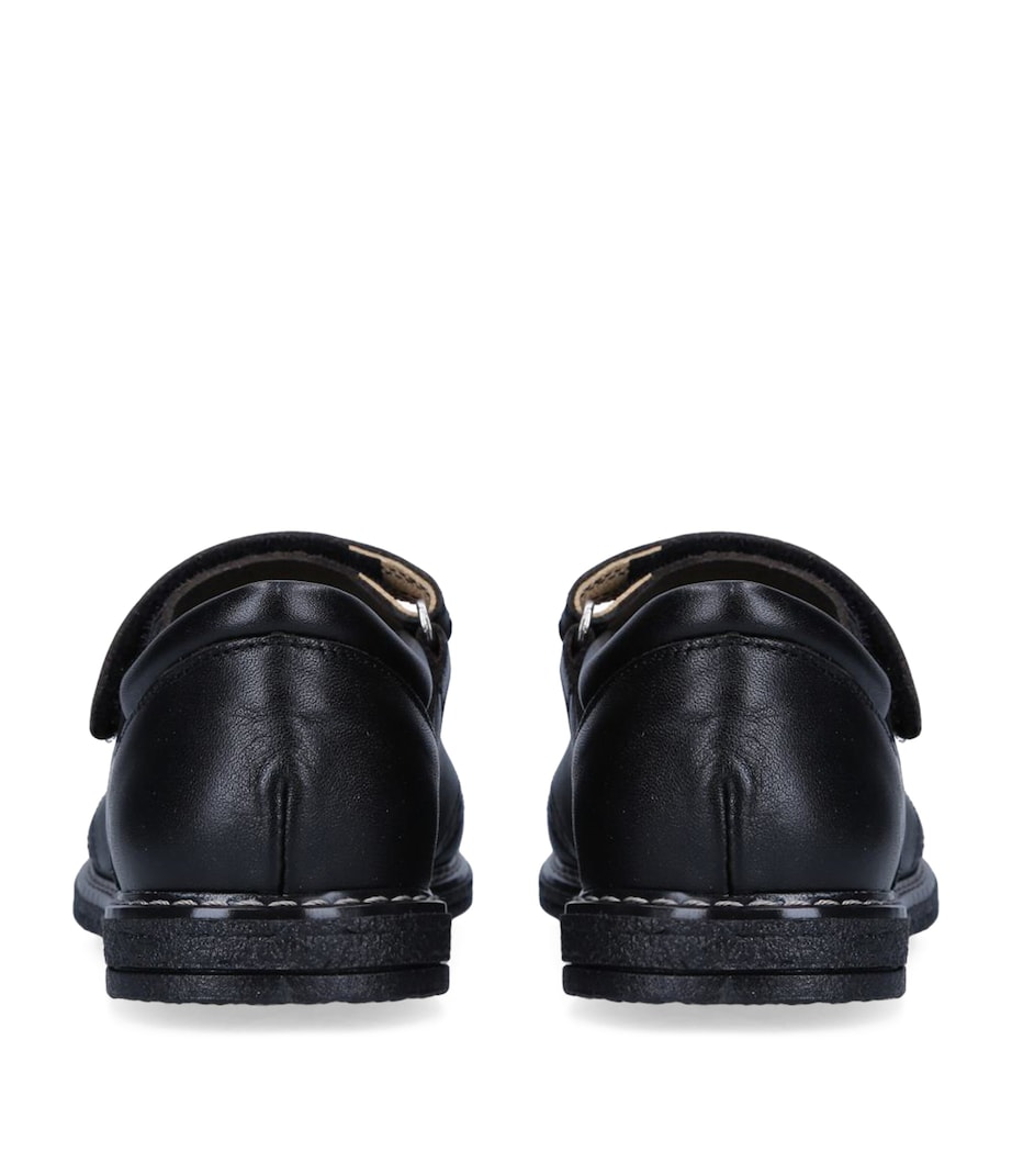 Leather Louisa Pumps BLACK Image 2