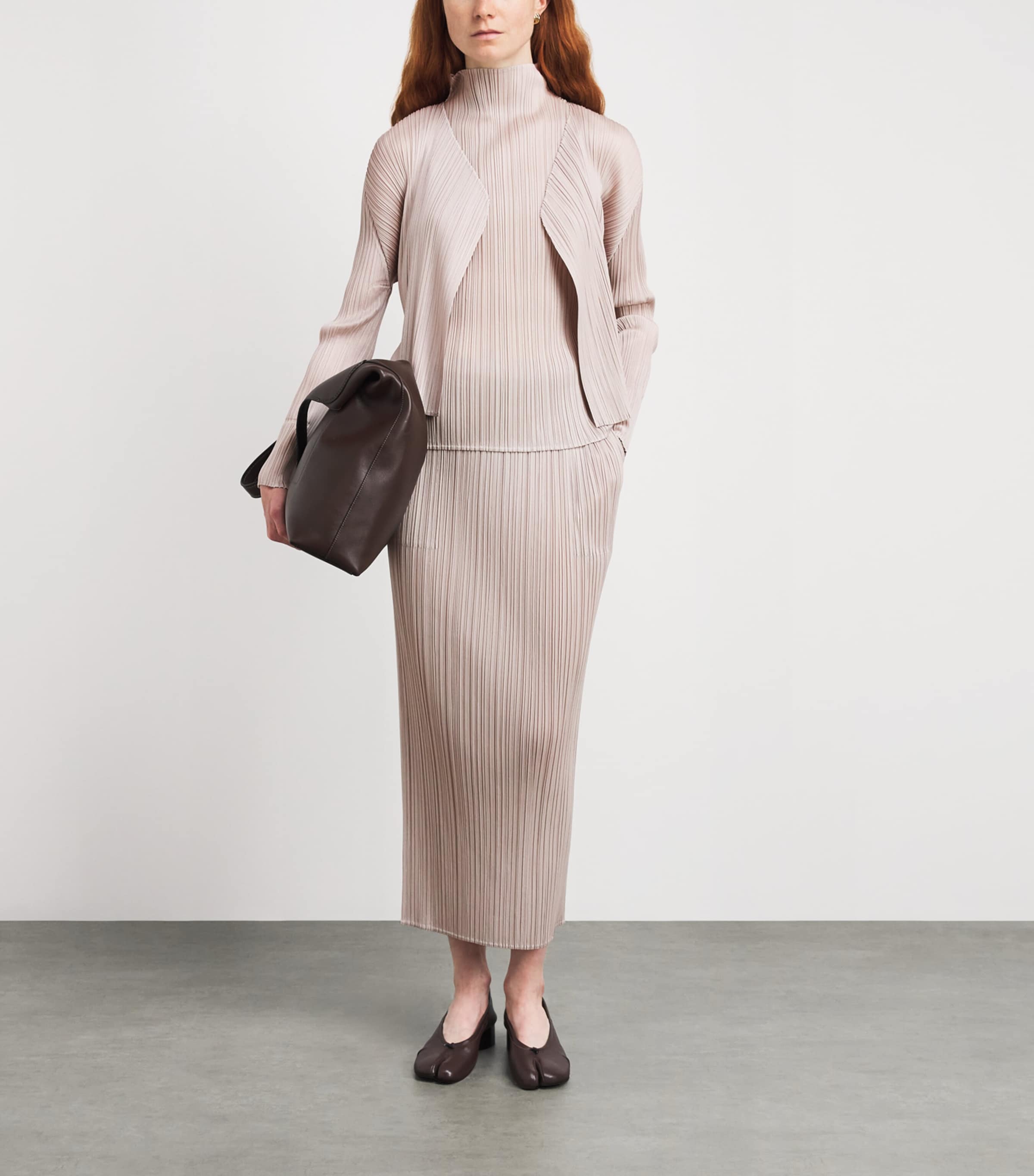 Pleats Please Issey Miyake Womens New Colorful Basics Cardigan Image 2