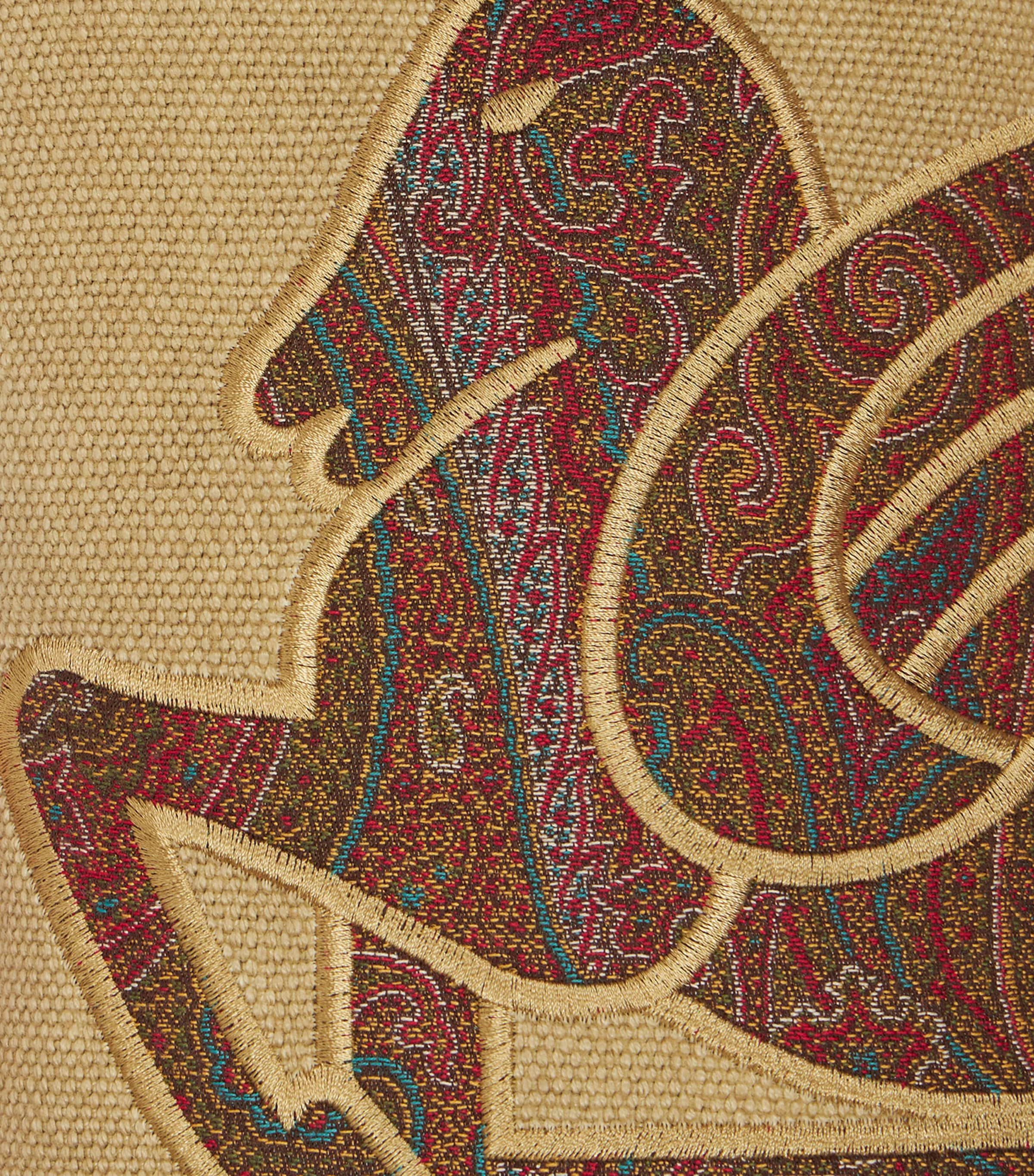 Linen Somerset Cushion (45cm x 45cm) SAND Image 4