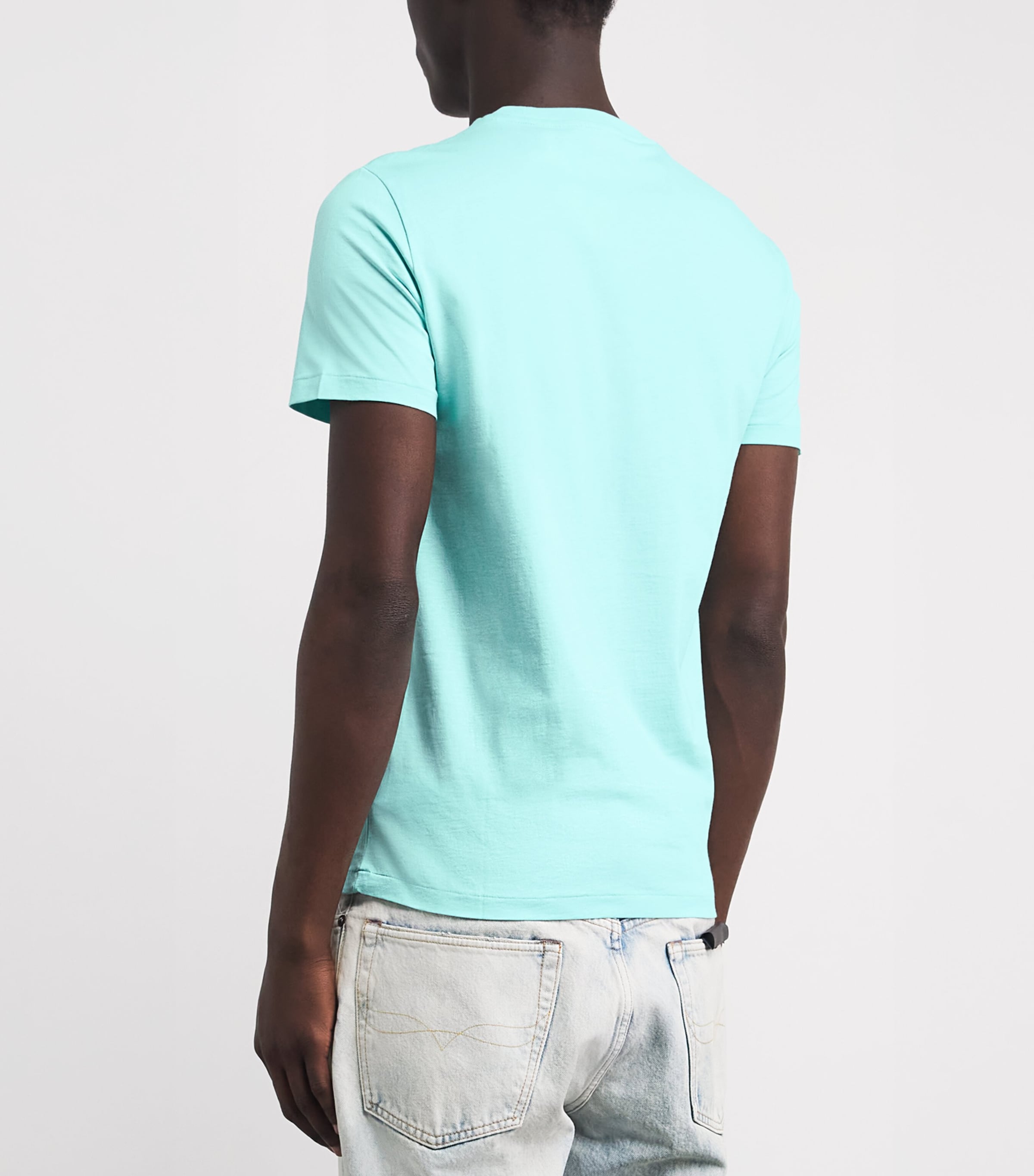 Polo Ralph Lauren Mens Cotton Custom-Fit Polo Pony T-Shirt New Image 5