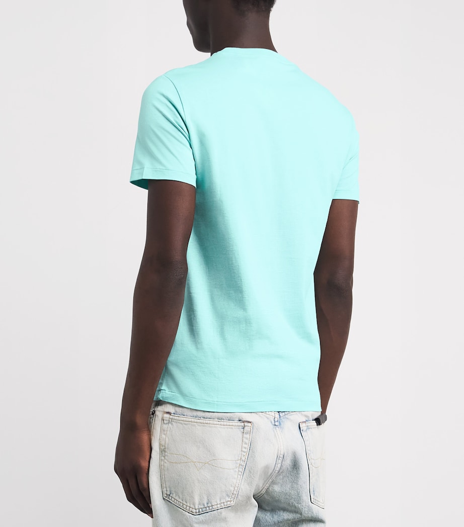 Polo Ralph Lauren Mens Cotton Custom-Fit Polo Pony T-Shirt New Image 5