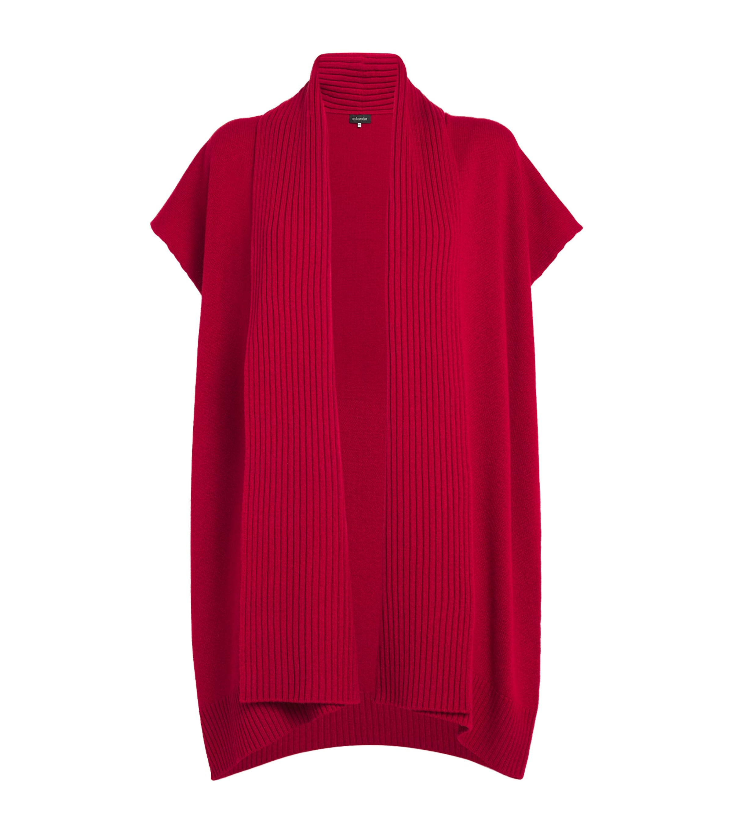 ESKANDAR CASHMERE OPEN-FRONT CARDIGAN
