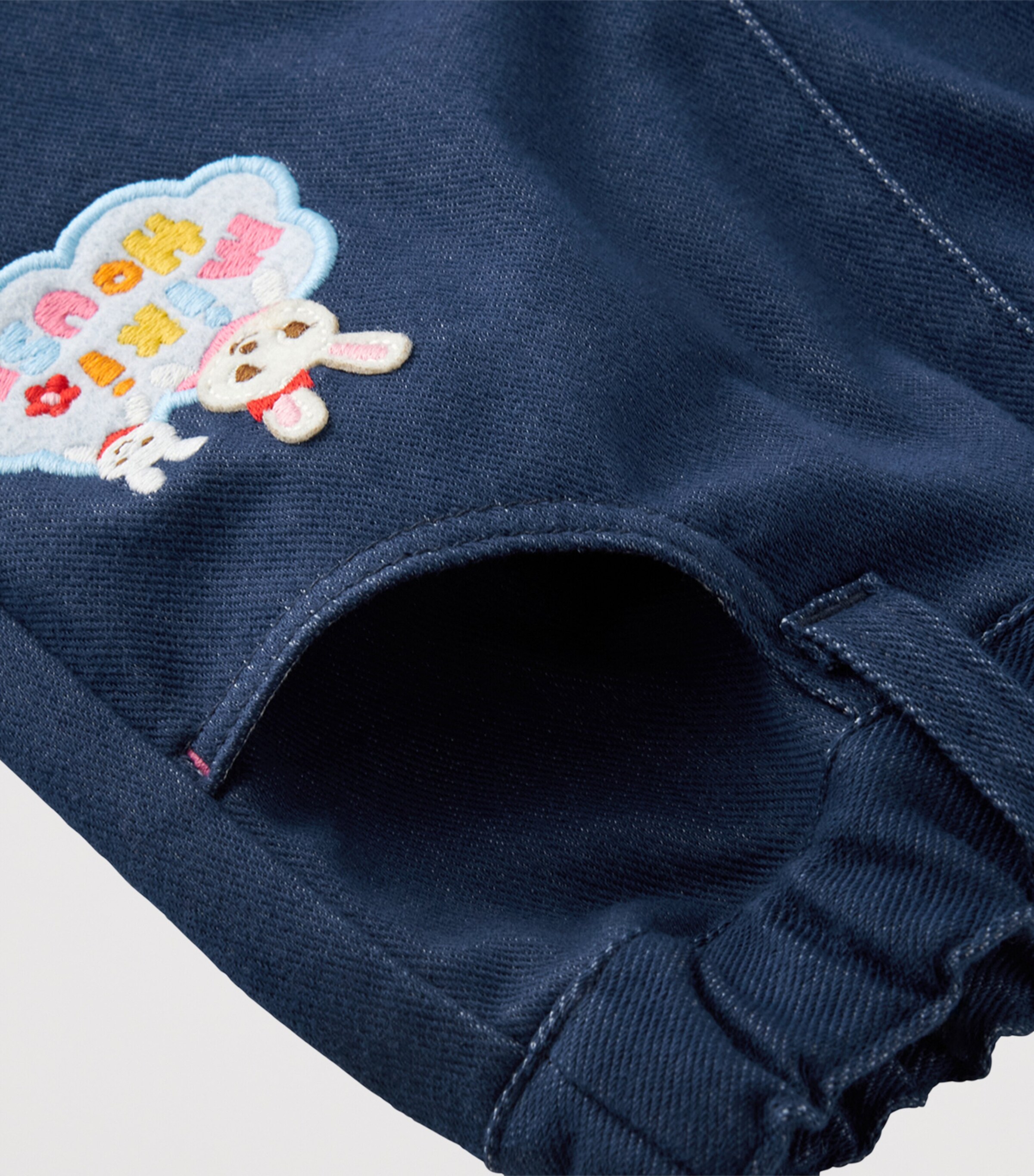 Cotton-Blend Logo Trousers (2-7 Years) 3 Image 3