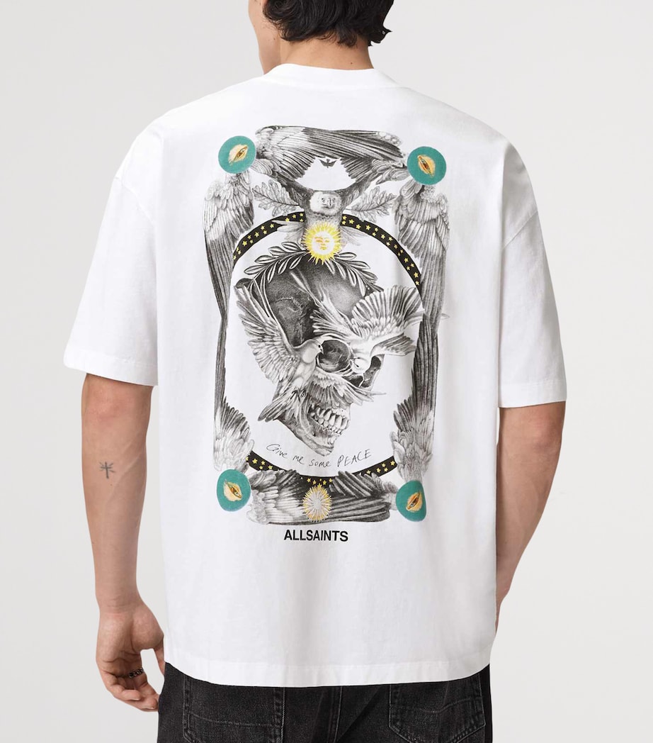 Cotton Mysteries Graphic T-Shirt OPTIC WHITE Image 7