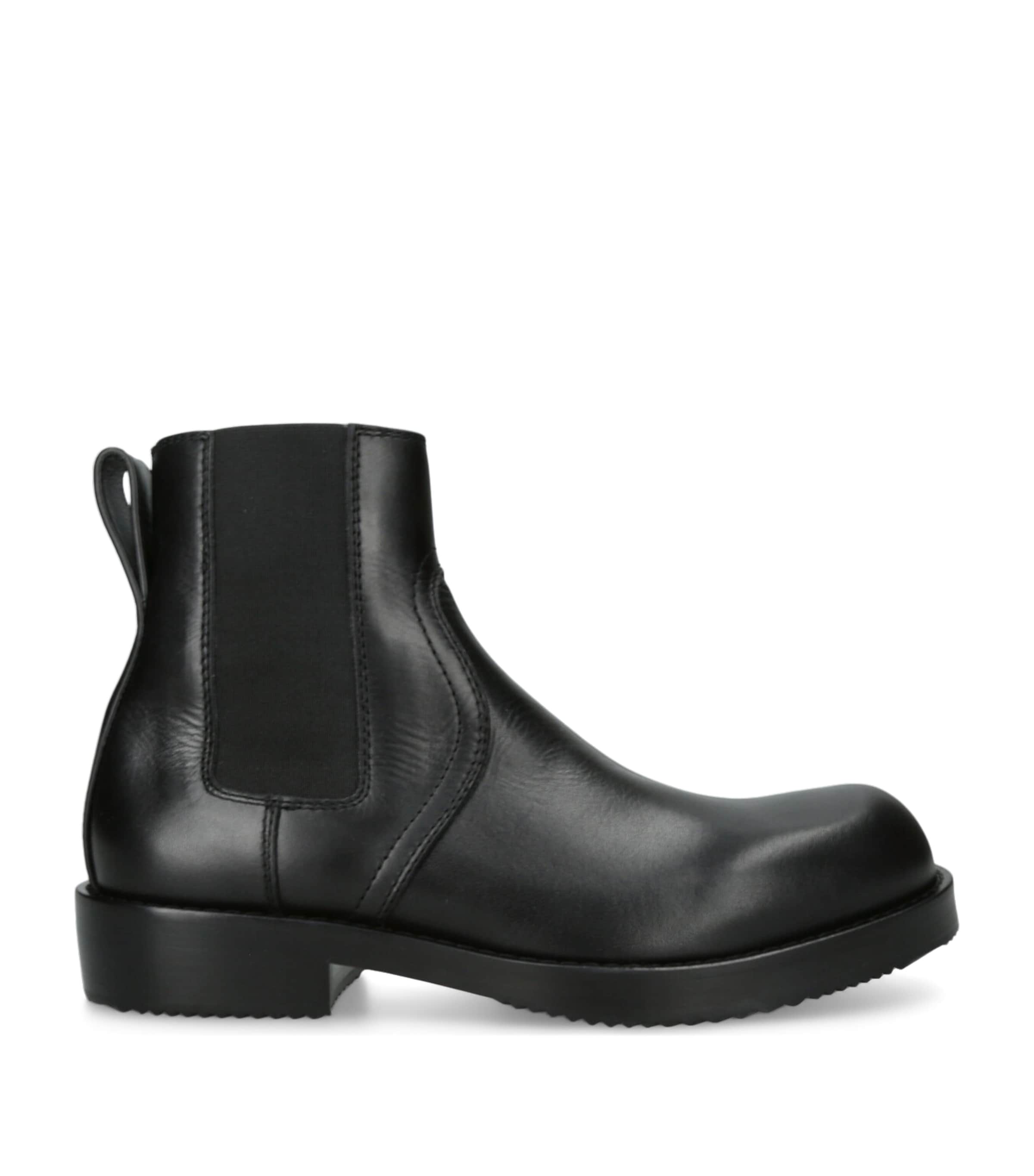 Leather Chelsea Boots BLACK Image 1