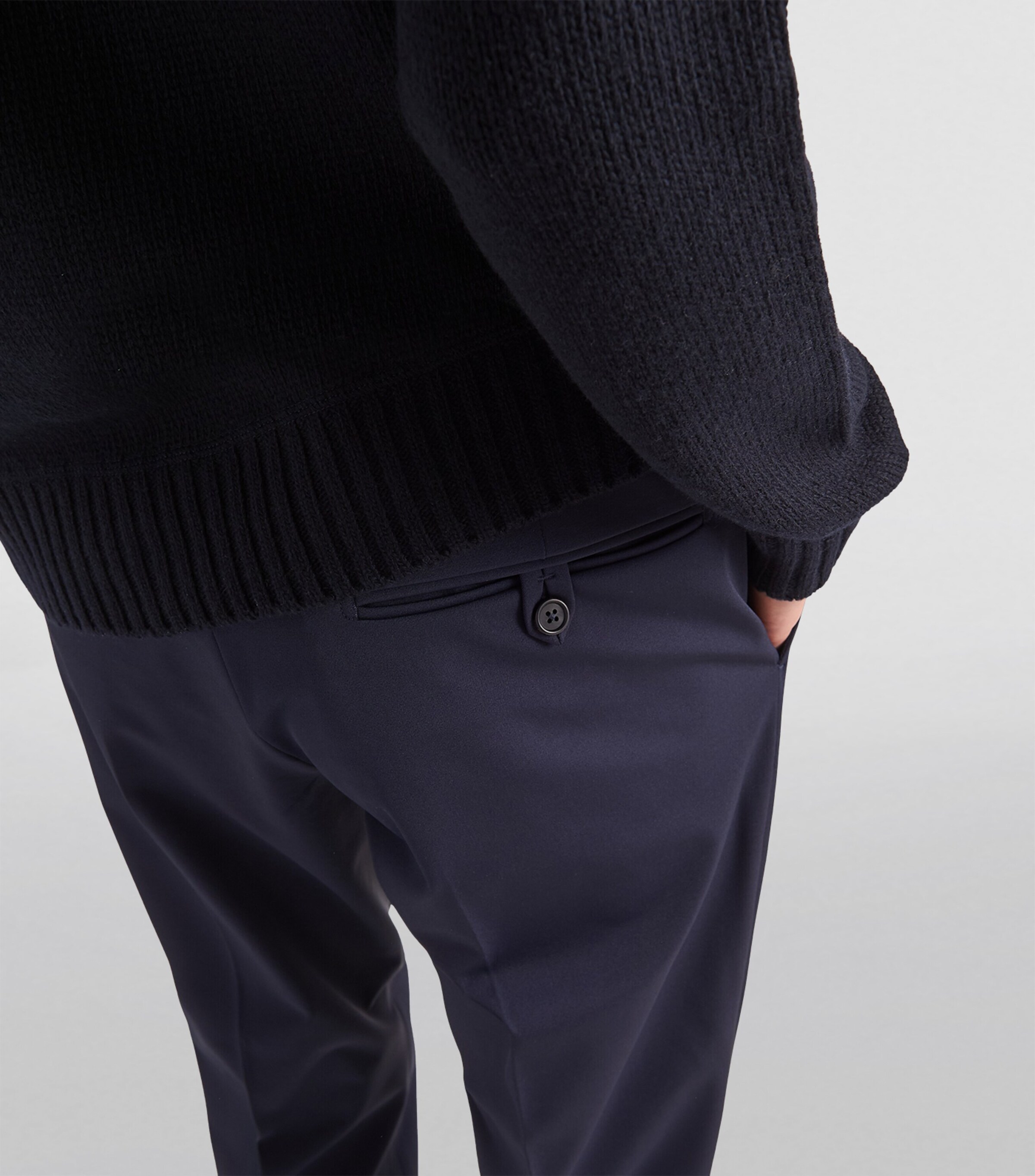 Nylon Techno Stretch Trousers F0008 Image 5