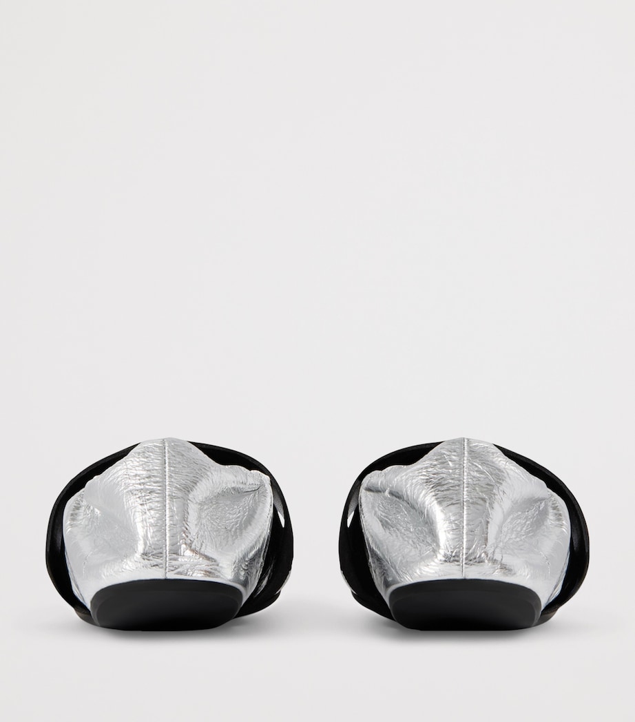 Givenchy Leather Crush Ballet Flats Image 7