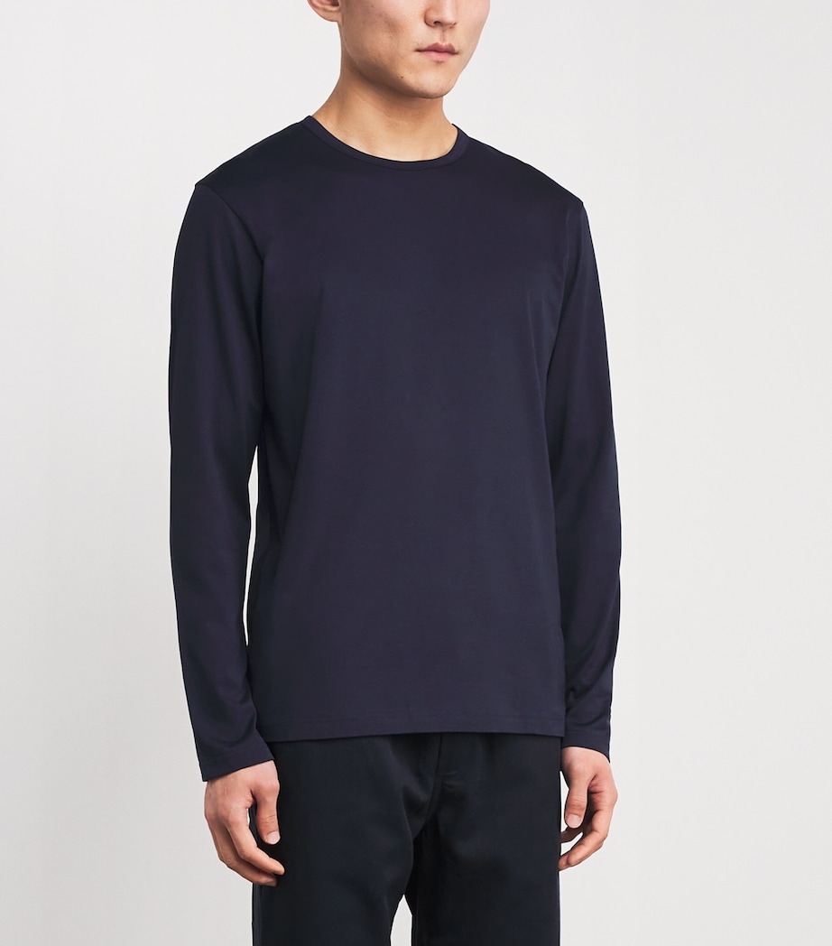 Supima Cotton Classic T-Shirt NAVY BUAA Image 3