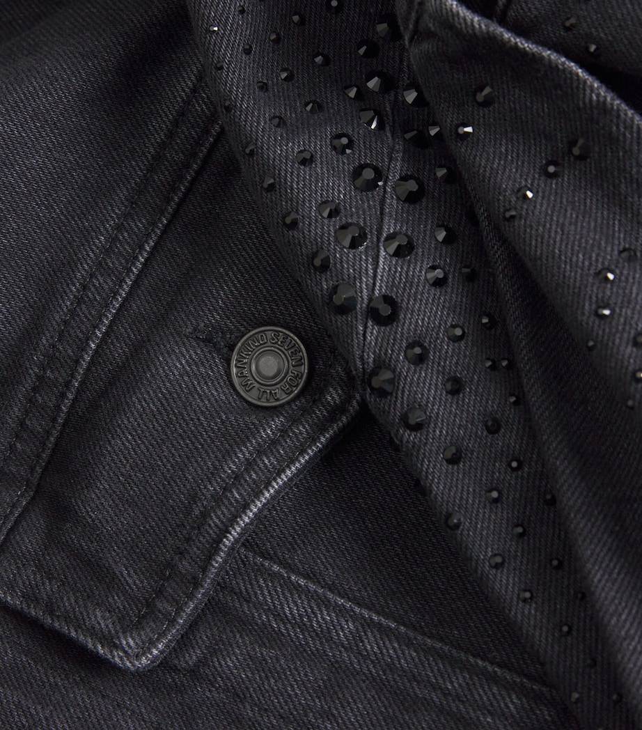 Embellished Twisted Denim Jacket THUNDER STORM Image 5