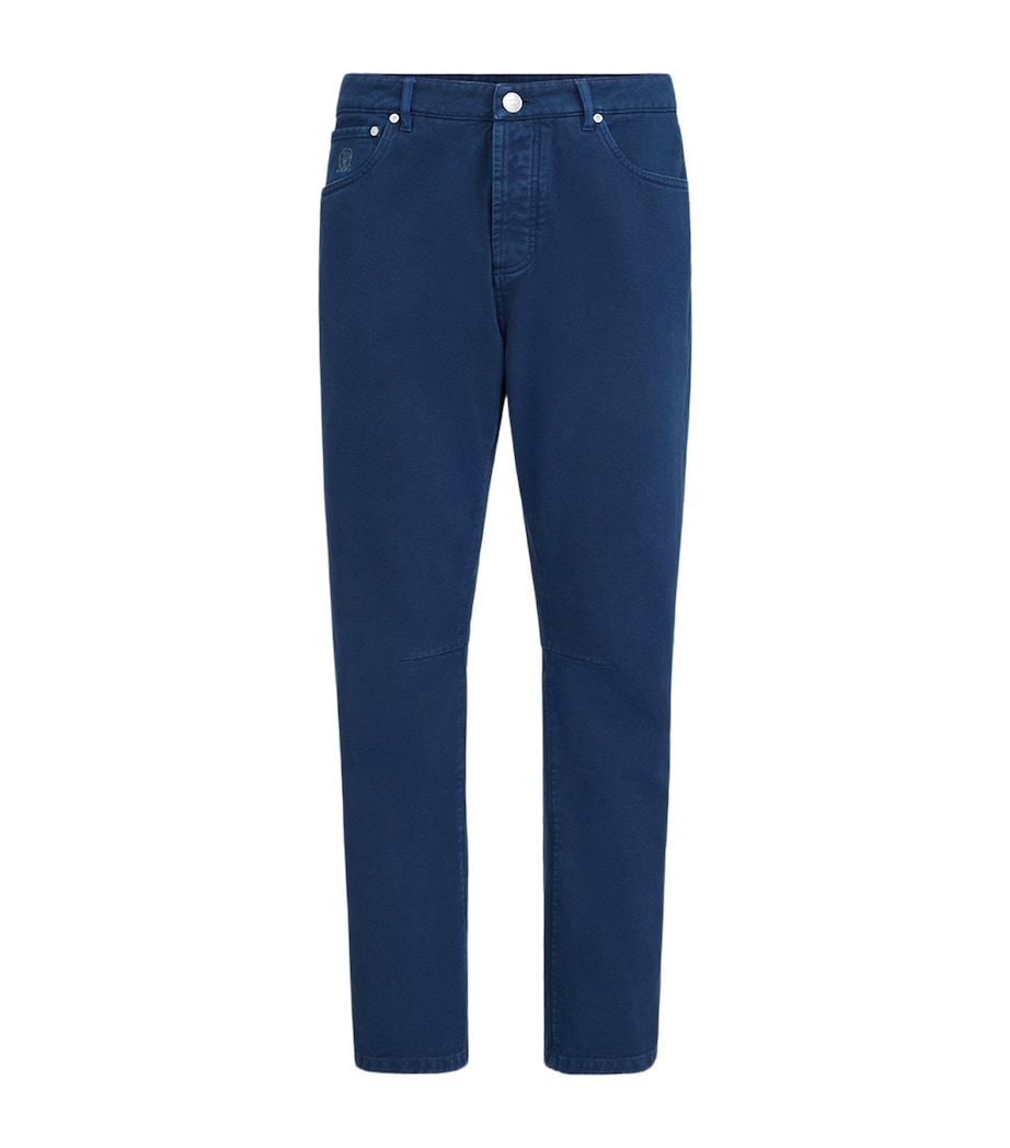 Brunello Cucinelli Mens Slim-Fit Jeans Image 1