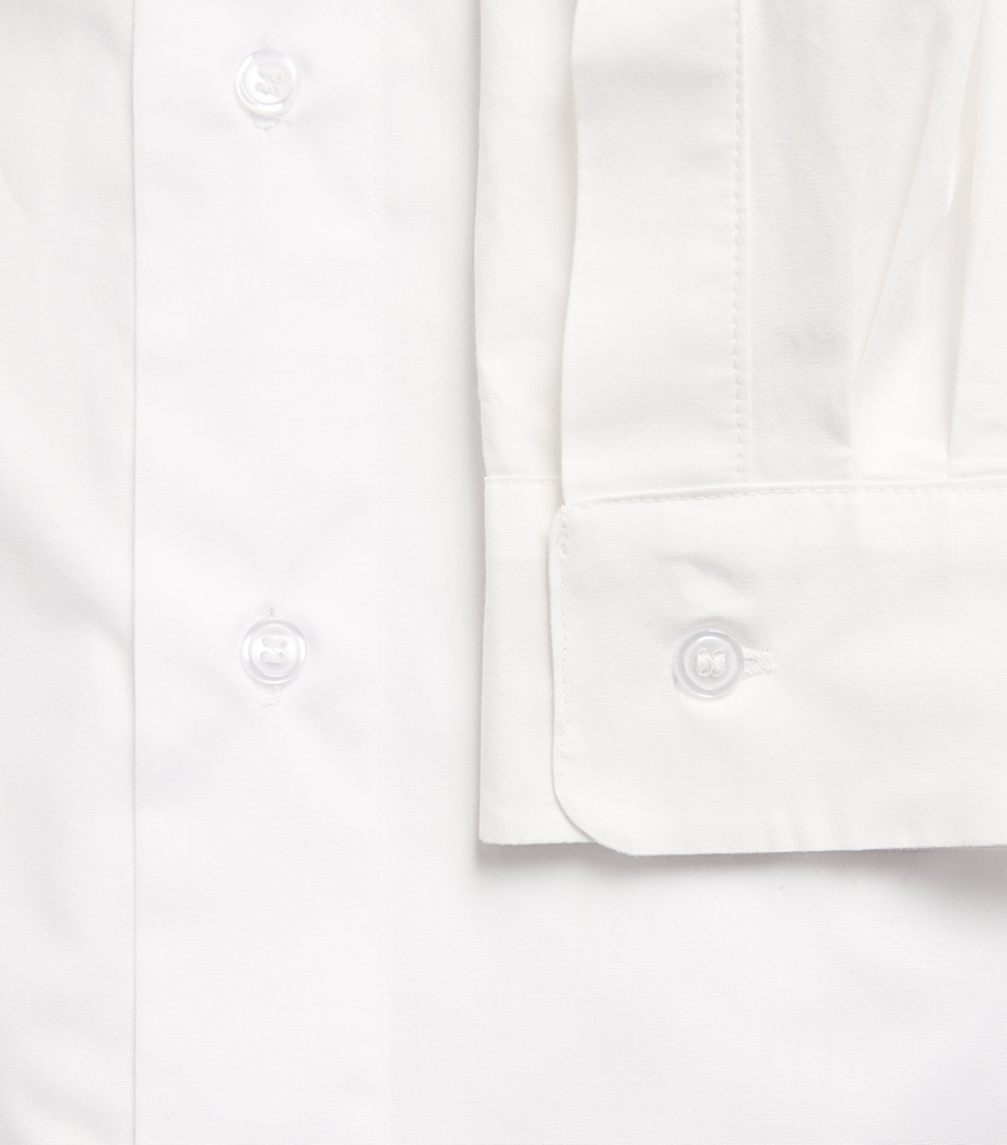 Alan Scott Mens Cotton Jesse Button Shirt White Image 6