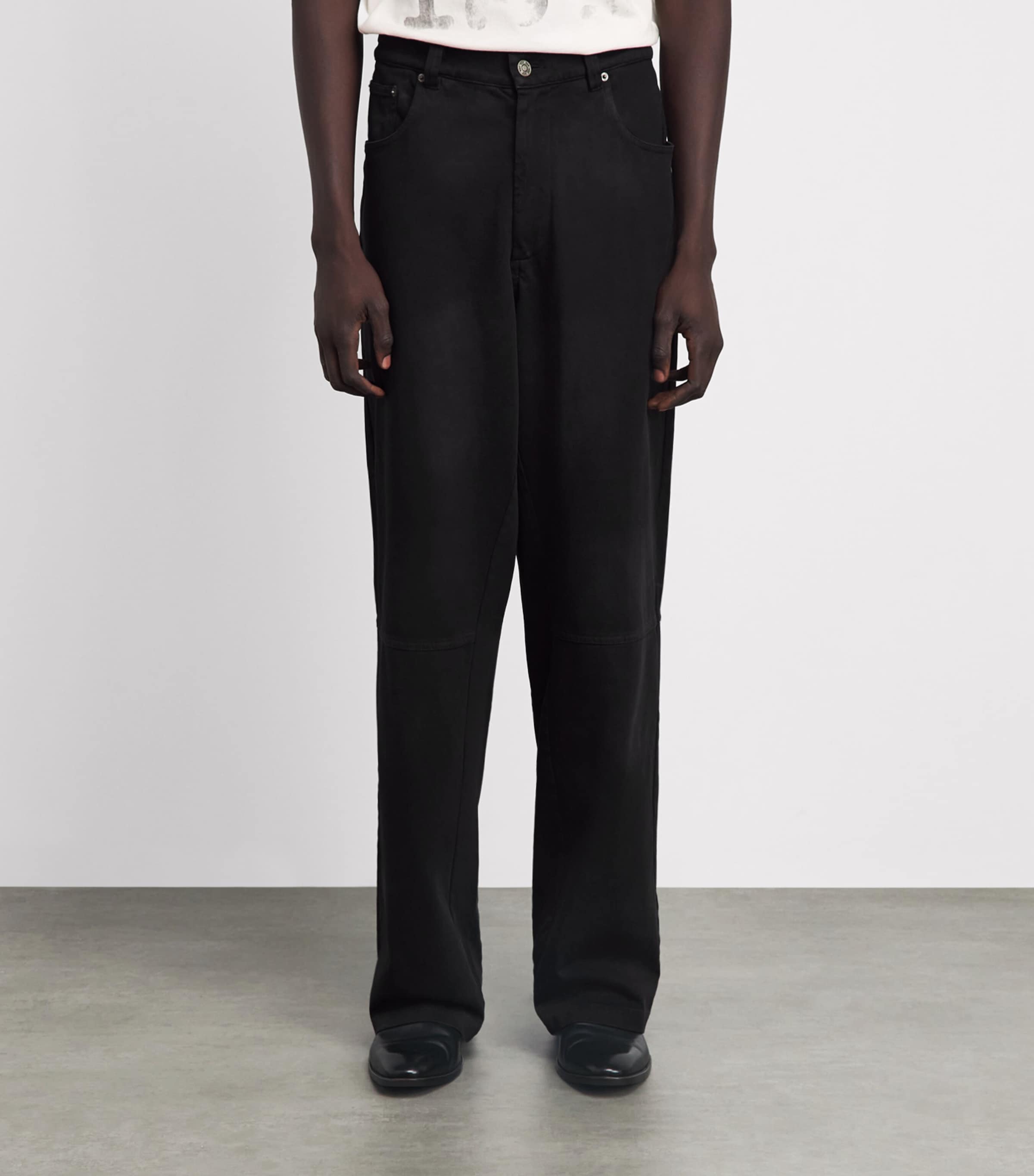 424 Mens Academy Trousers Black Image 4