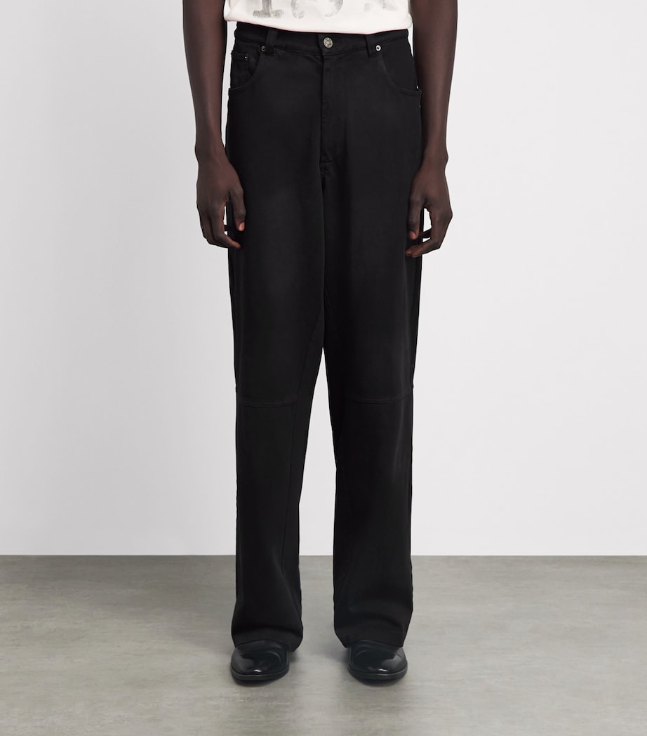 424 Mens Academy Trousers Black Image 4