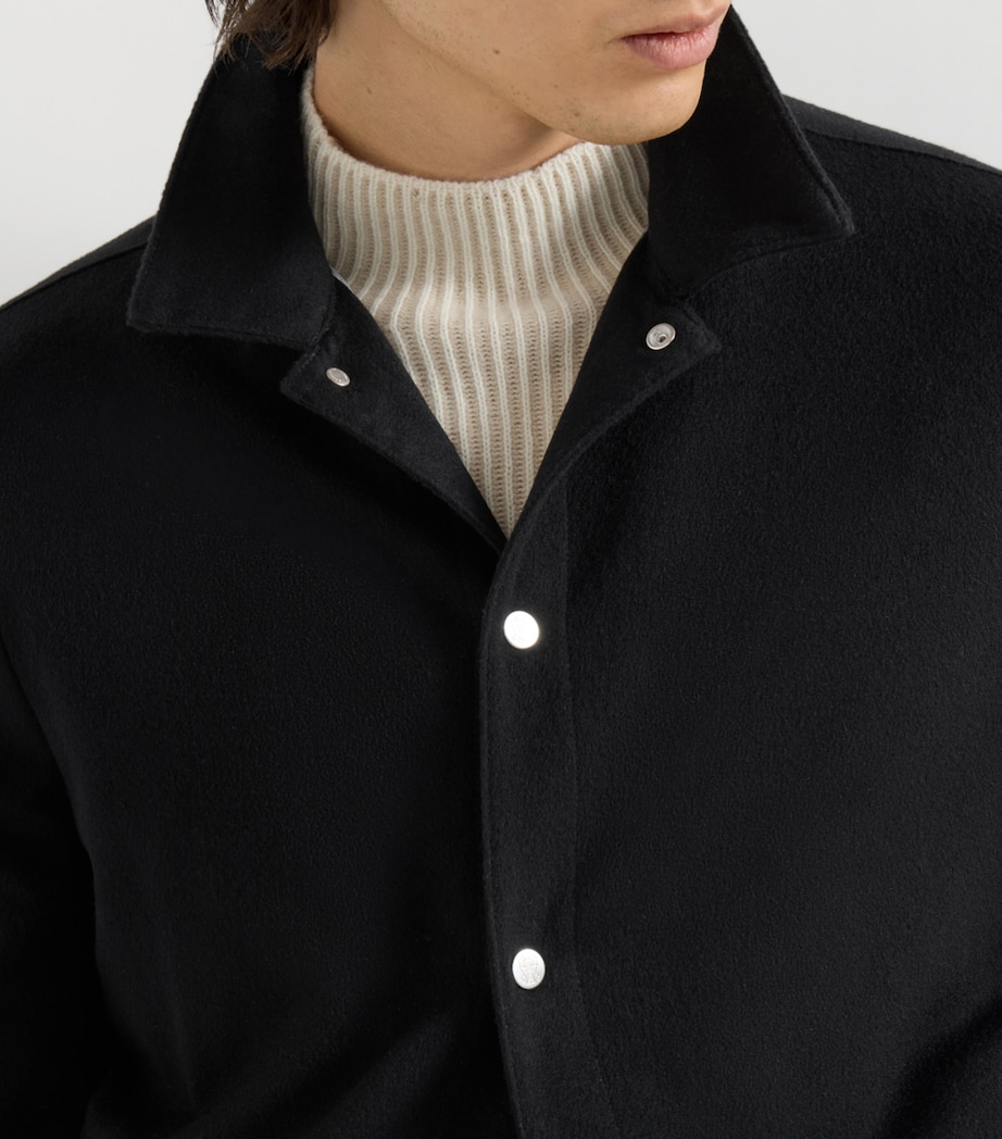 Brunello Cucinelli Mens Cashmere Shacket Image 6