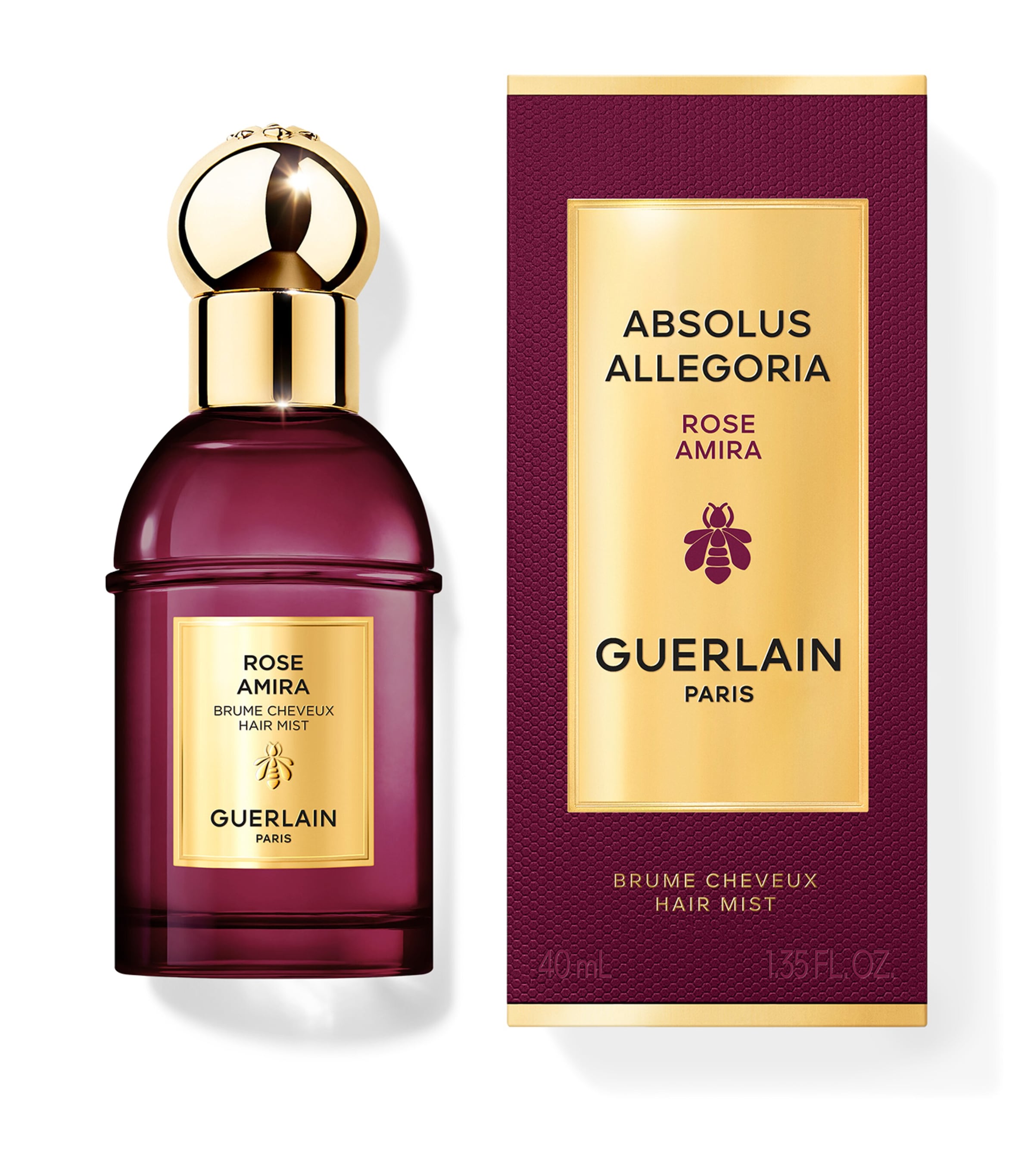 Guerlain Absolus Allegoria Rose Amira Hair Mist (40ml) | Haircare | Hair Perfume & Mists | Designers | Guerlain Guerlain Absolus Allegoria Rose Amira Hair Mist (40ml) | Haircare | Hair Perfume & Mists | Designers | Guerlain