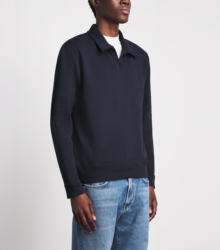 Citizens of Humanity Mens Rugby Pullover Sweatshirt Navy Image 4