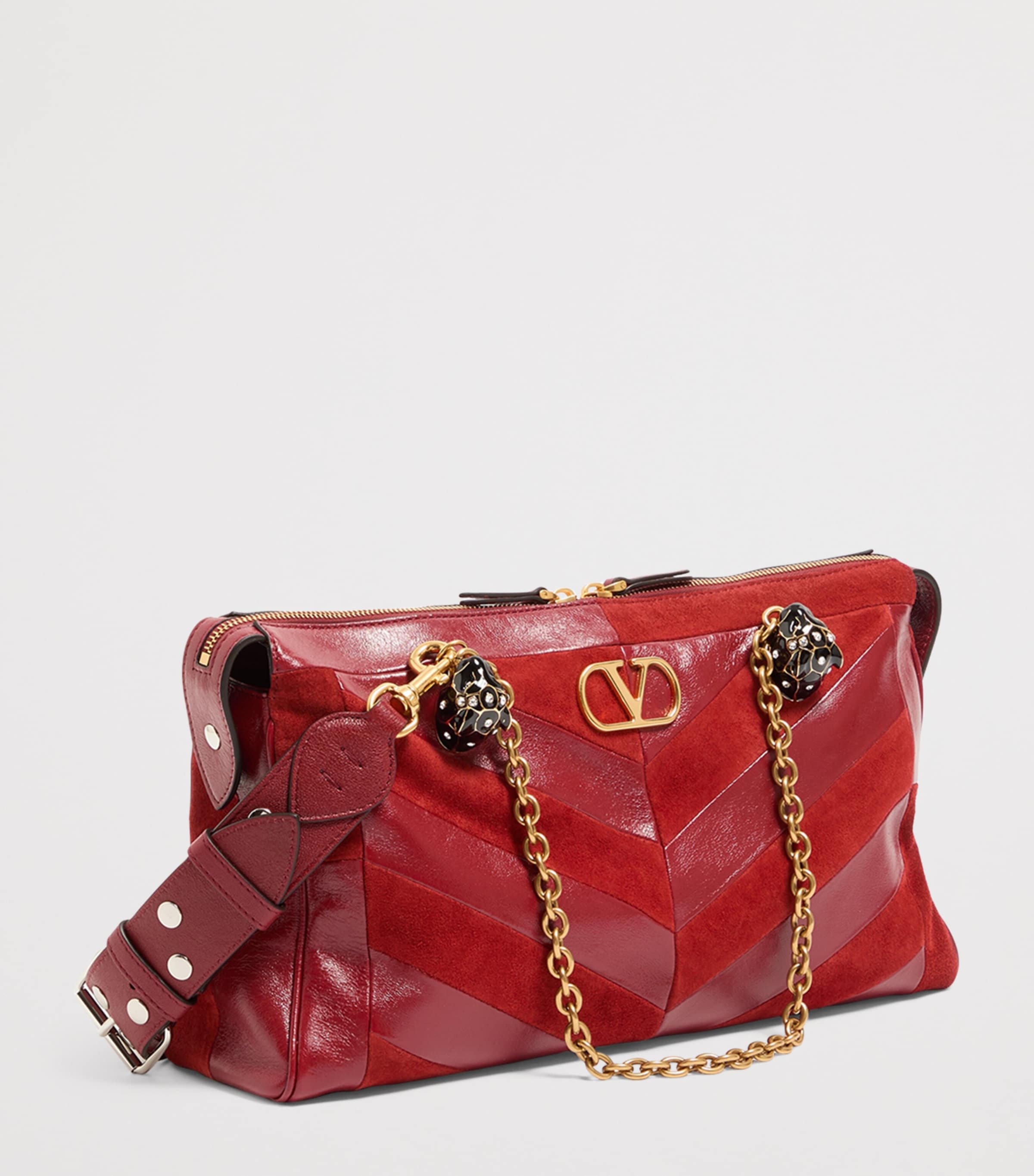 Valentino Garavani Medium Lambskin Panthea Tote Bag Aqs Image 2
