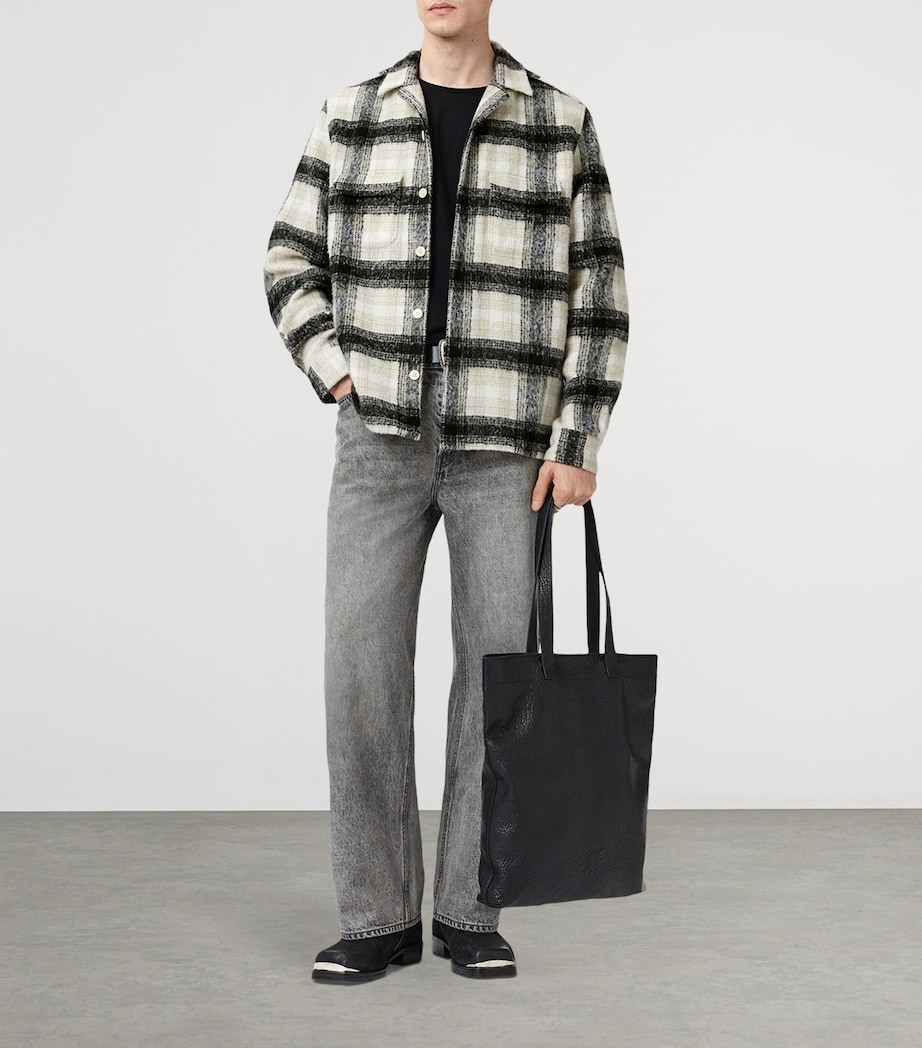 Check Lapse Shirt BLACK/GREY Image 3