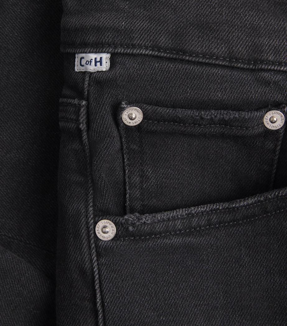 Citizens of Humanity Womens Palma Straight Jeans Nebulae Image 6