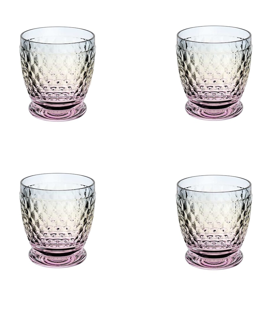 Set of 4 Boston Pearl Tumblers (200ml) MULTI Image 1