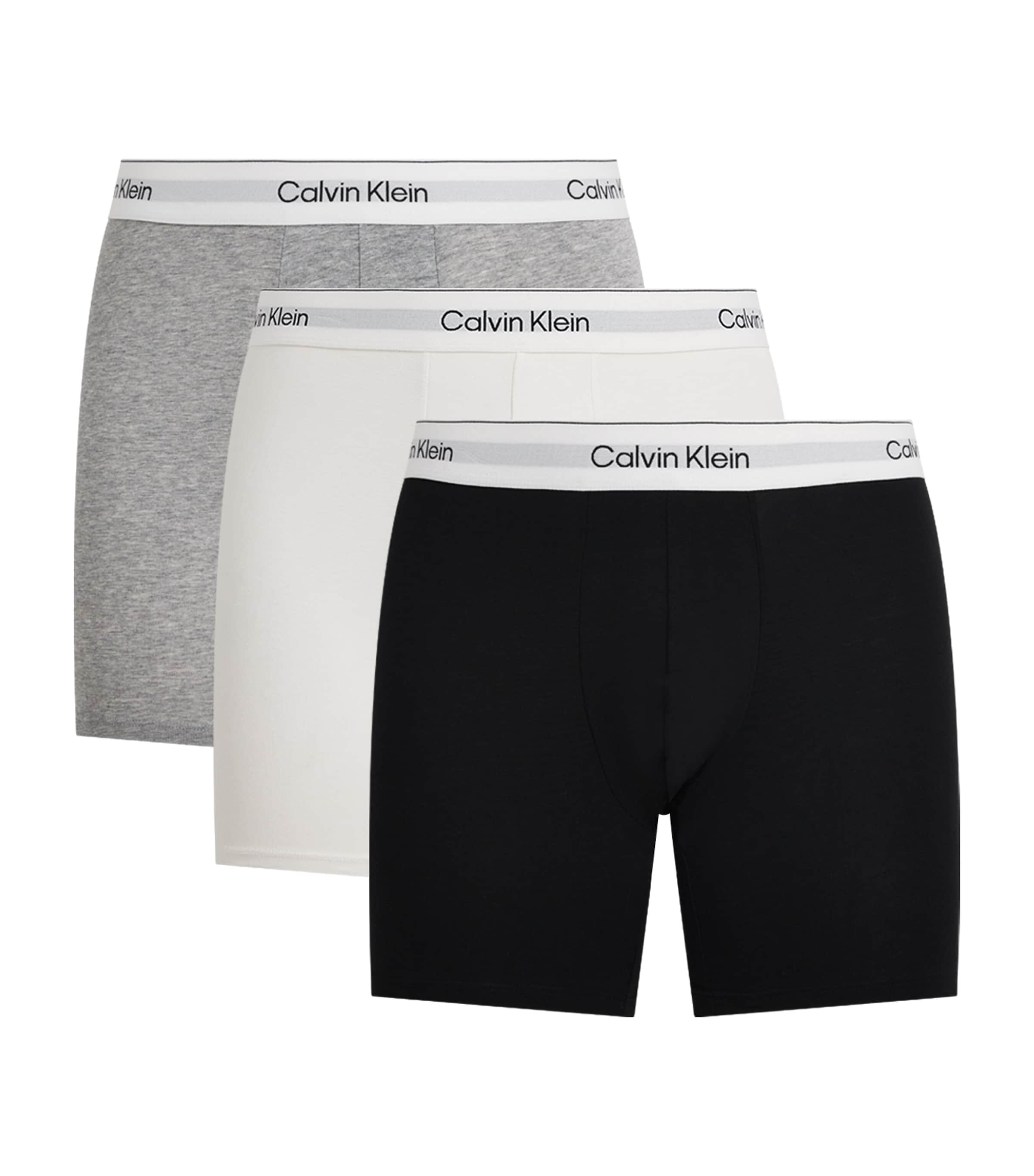 CALVIN KLEIN STRETCH-COTTON TRUNKS