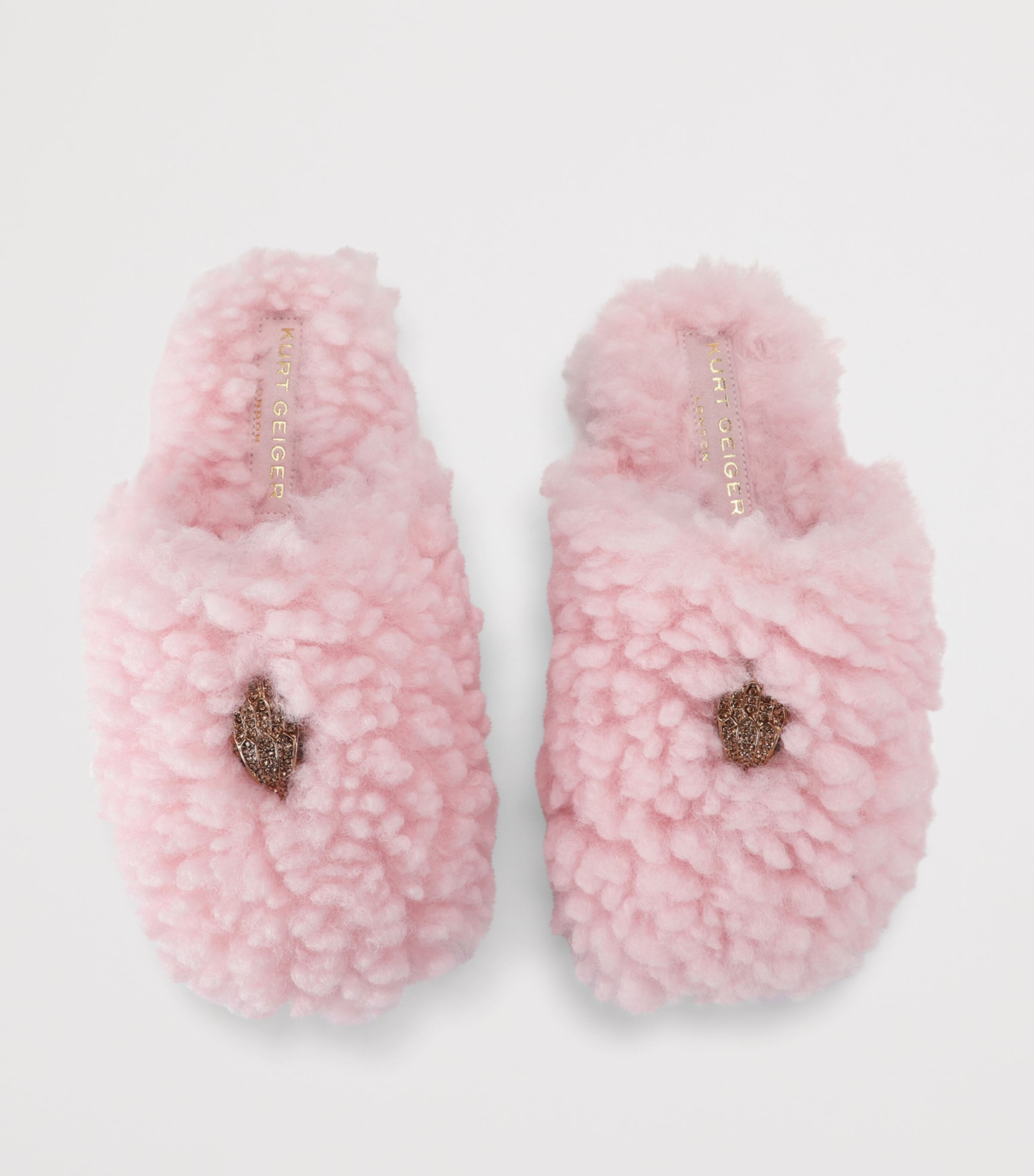 Kurt Geiger London Kensington Slippers Pale Pink Image 4