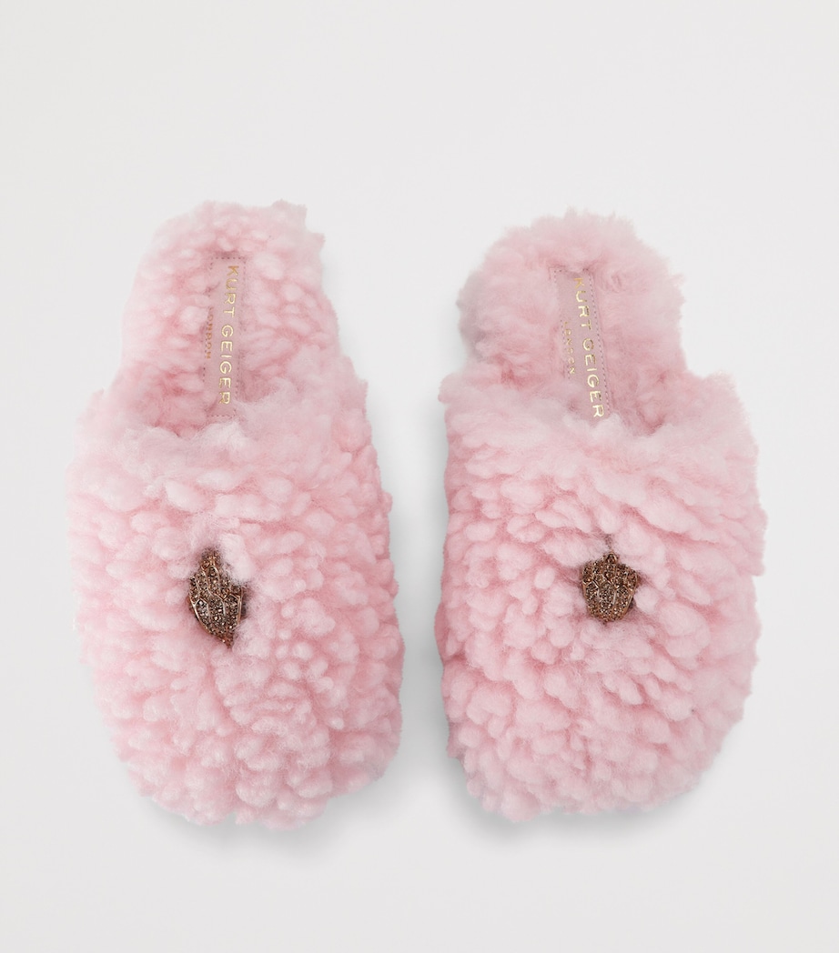 Kurt Geiger London Kensington Slippers Pale Pink Image 4