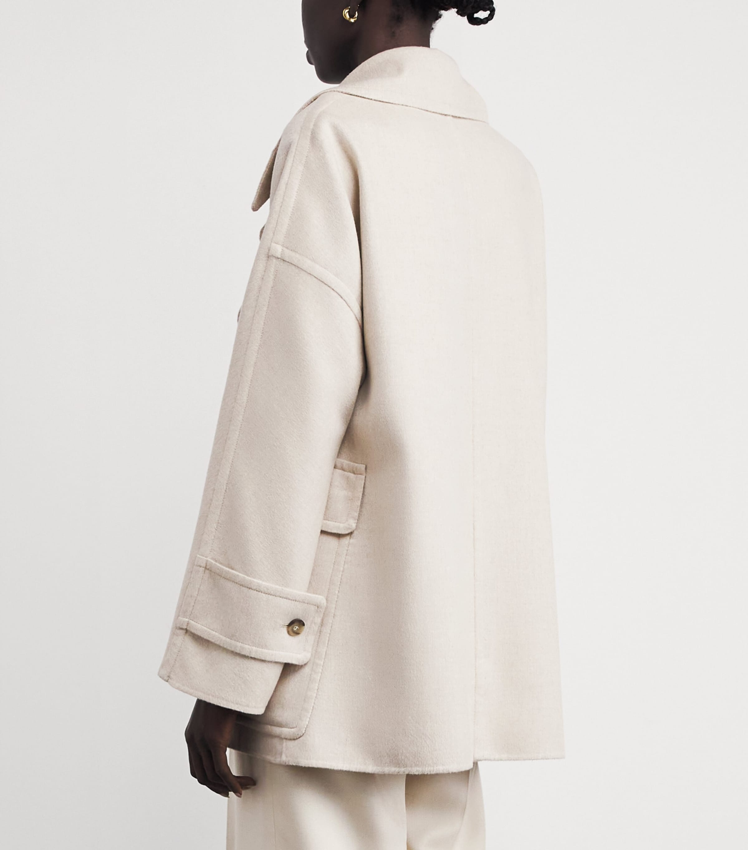 Wool-Silk Menas Jacket MARBLE MELANGE Image 4