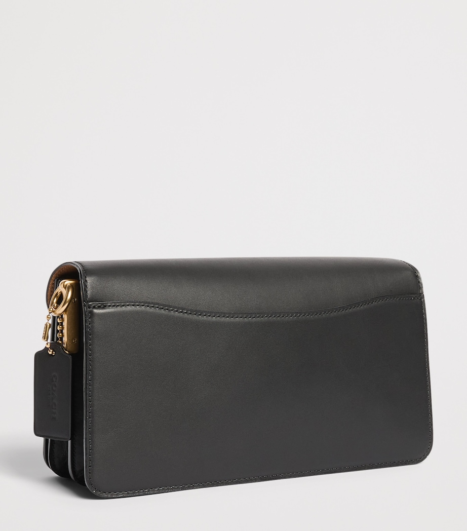 Coach Leather Tabby Shoulder Bag Black Image 3