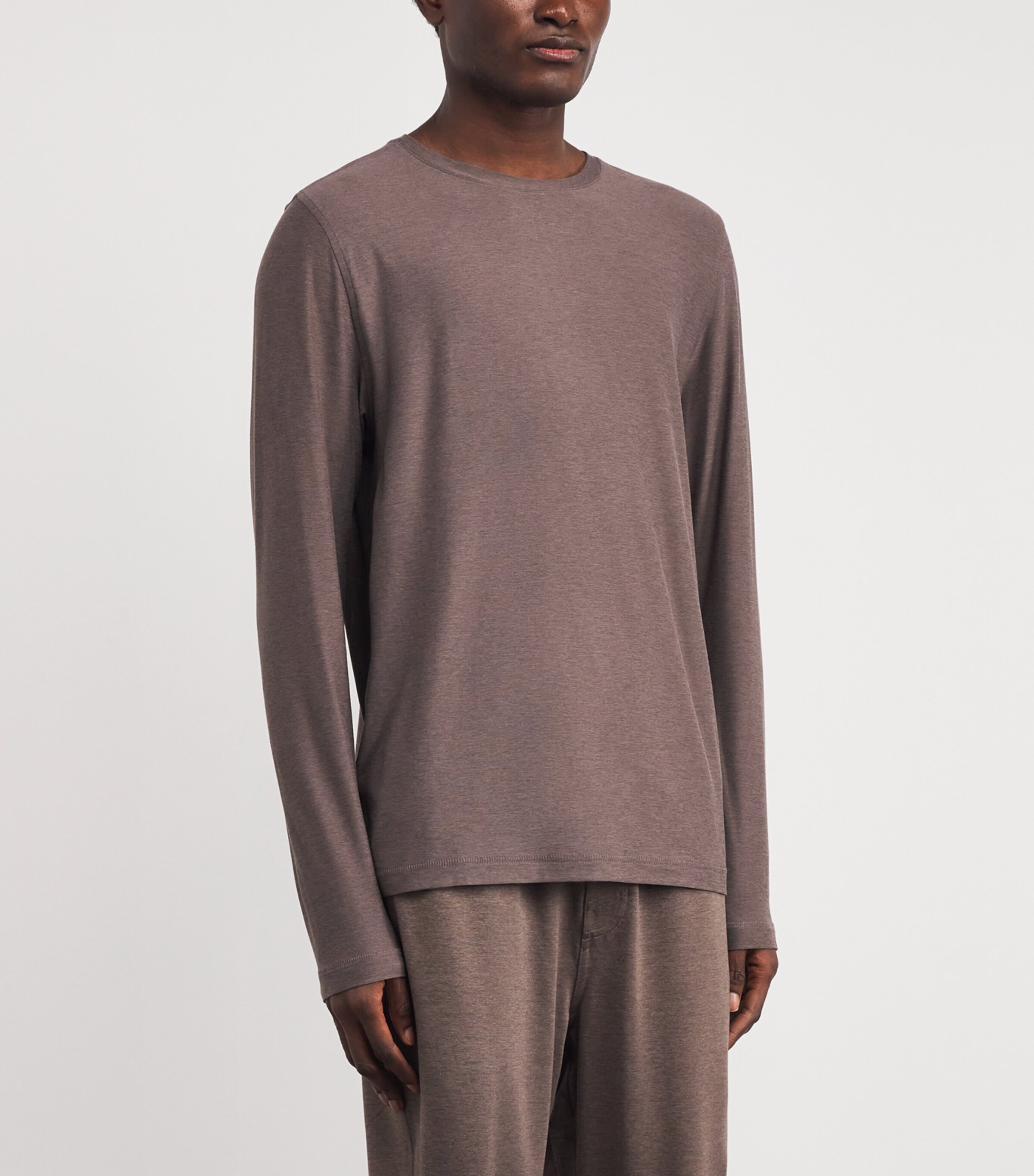 Strato Tech Long-Sleeved T-Shirt HCKLEBRRY HTHR-HHB Image 3