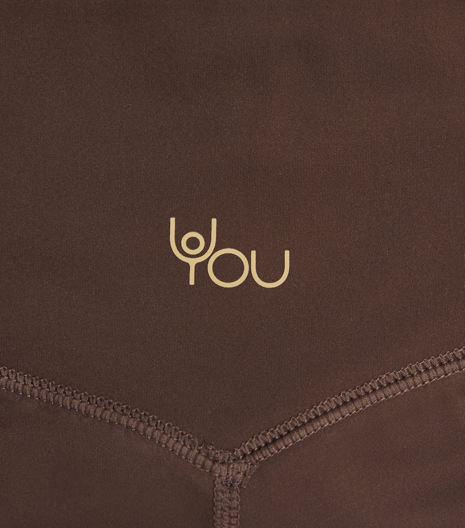 Y.O.U Womens Walton 7/8 Leggings Potting Soil Image 6